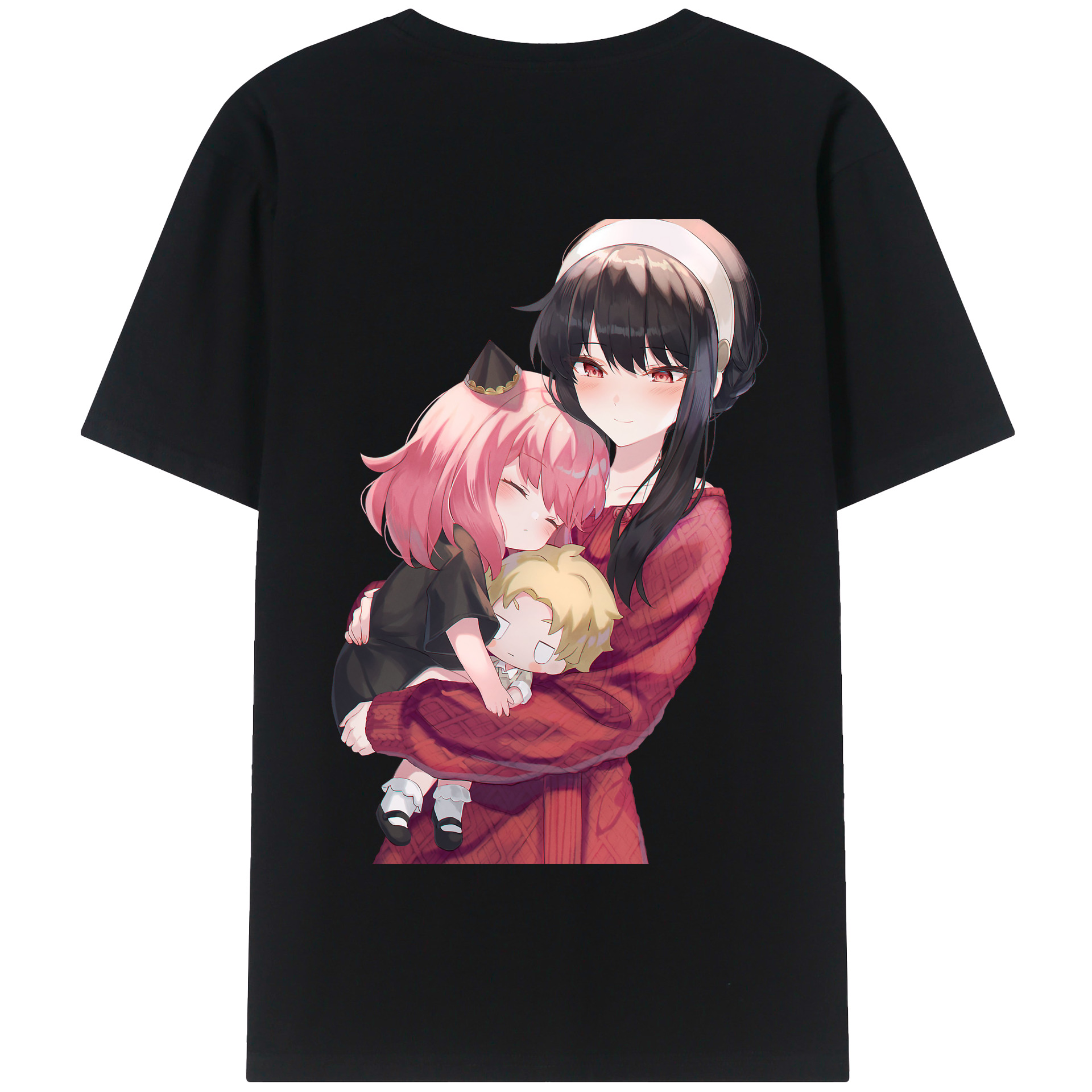 （画像用） SPY×FAMILY间谍家家酒 綿100％半袖Tシャツ（背面プリント）