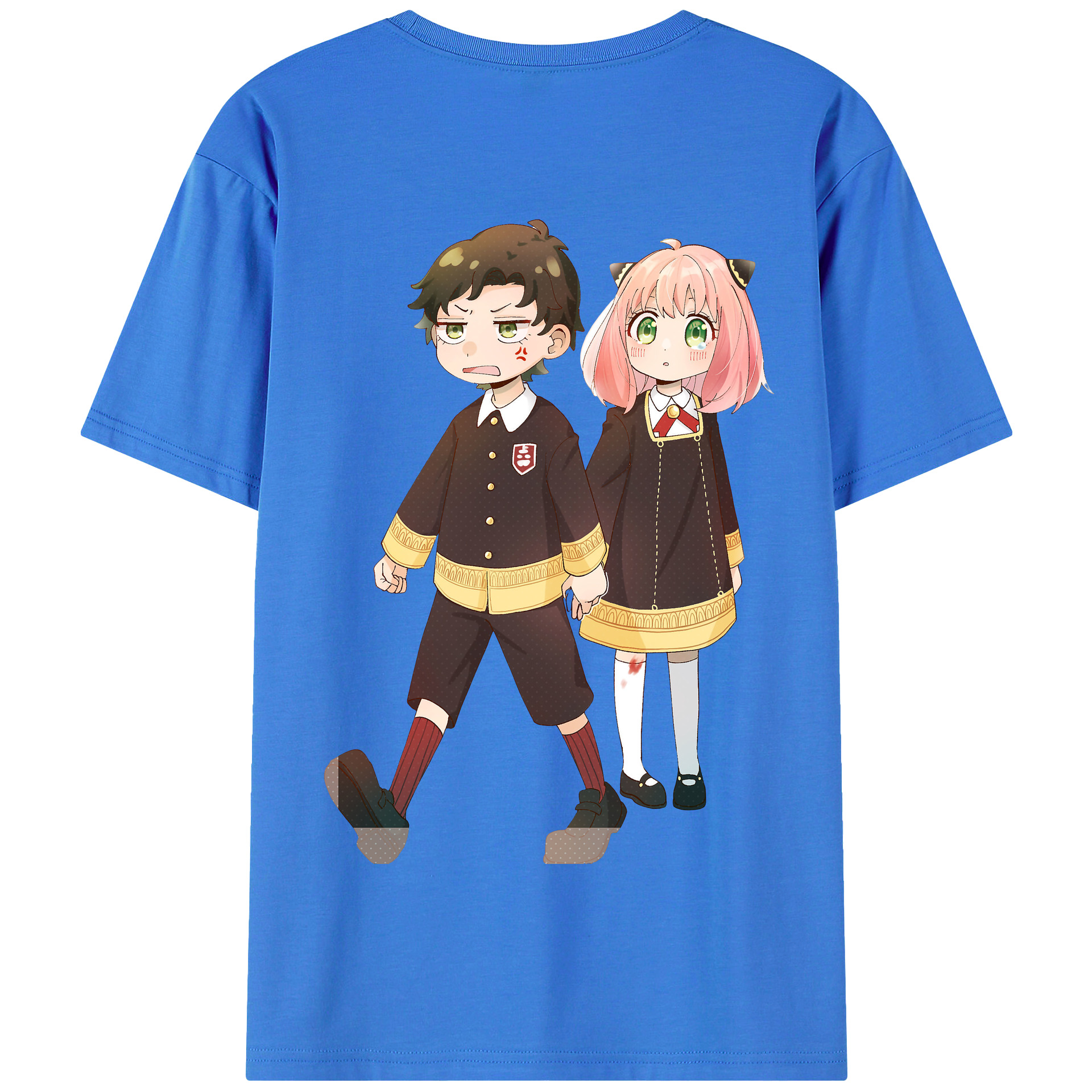 （画像用） SPY×FAMILY间谍家家酒 綿100％半袖Tシャツ（背面プリント）