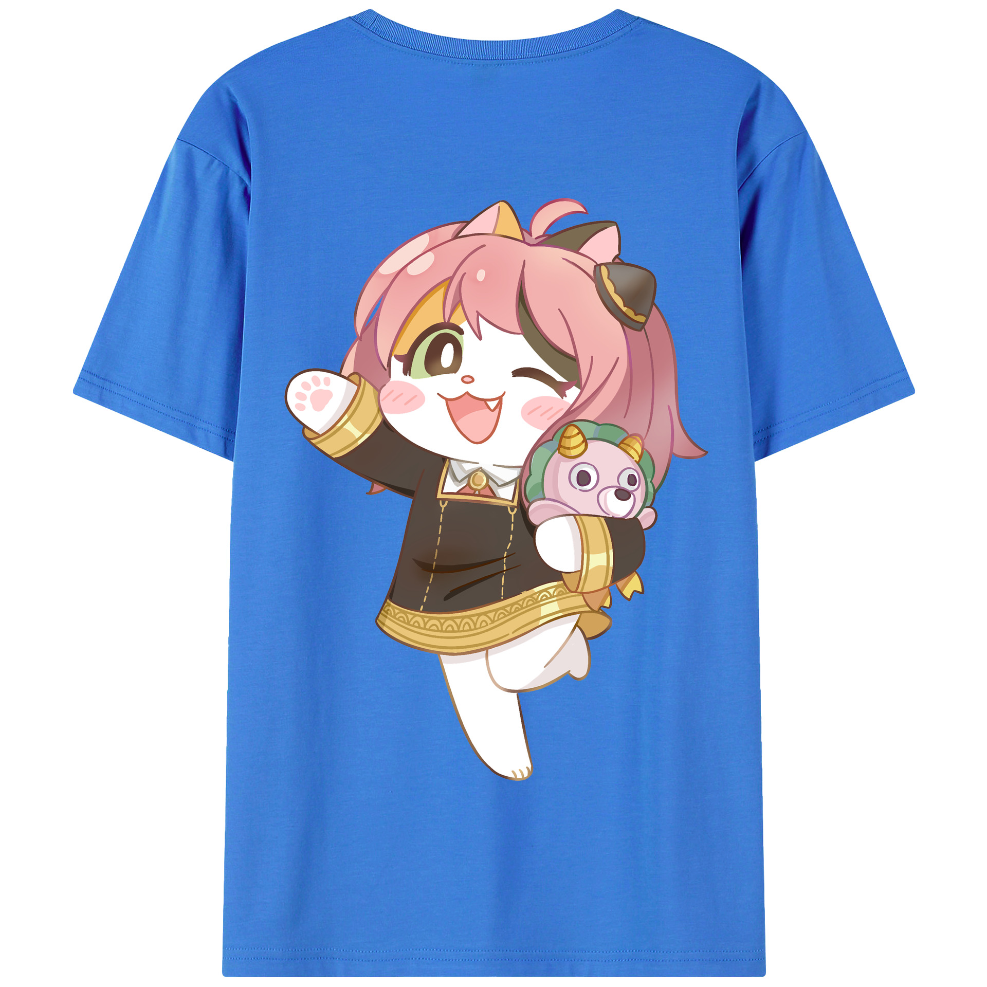 （画像用） SPY×FAMILY间谍家家酒 綿100％半袖Tシャツ（背面プリント）