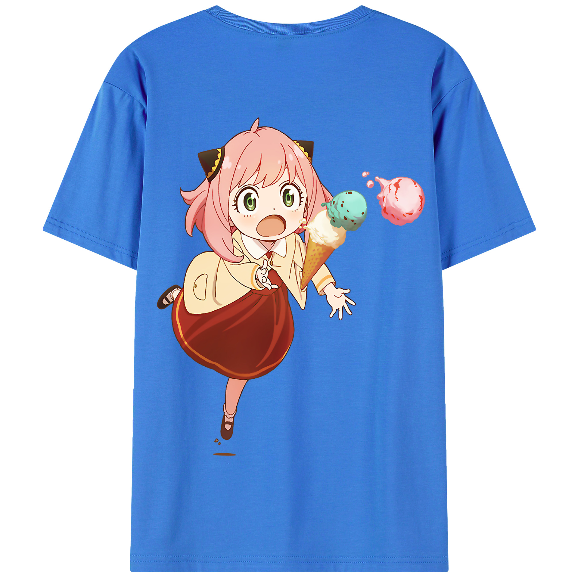 （画像用） SPY×FAMILY间谍家家酒 綿100％半袖Tシャツ（背面プリント）