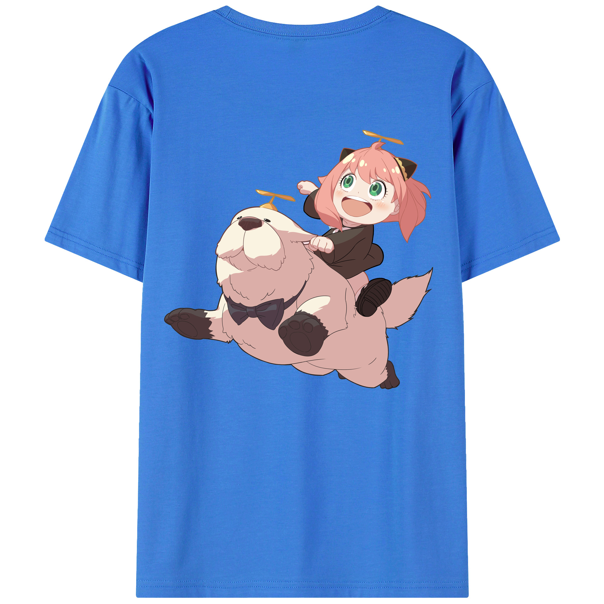 （画像用） SPY×FAMILY间谍家家酒 綿100％半袖Tシャツ（背面プリント）