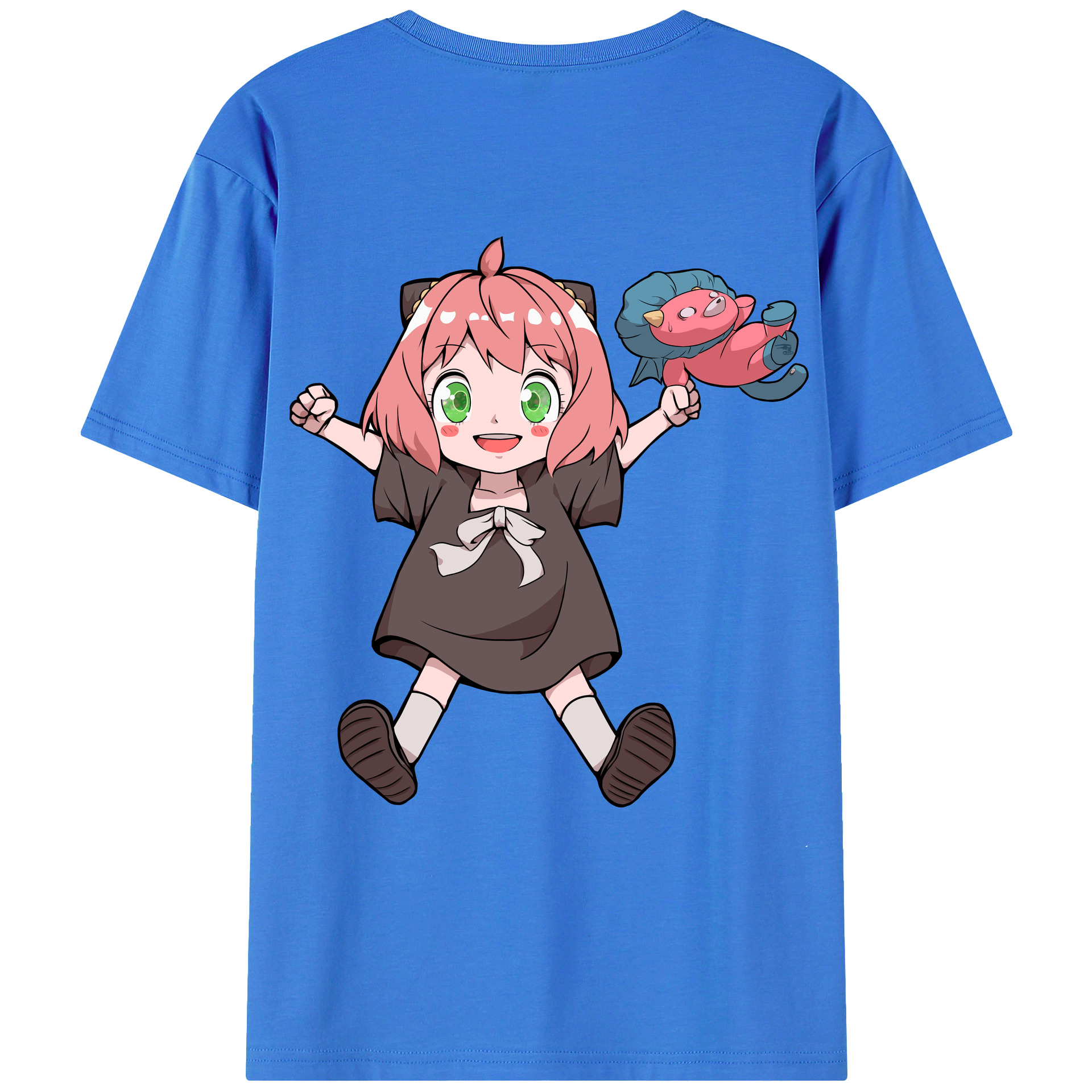 （画像用） SPY×FAMILY间谍家家酒 綿100％半袖Tシャツ（背面プリント）