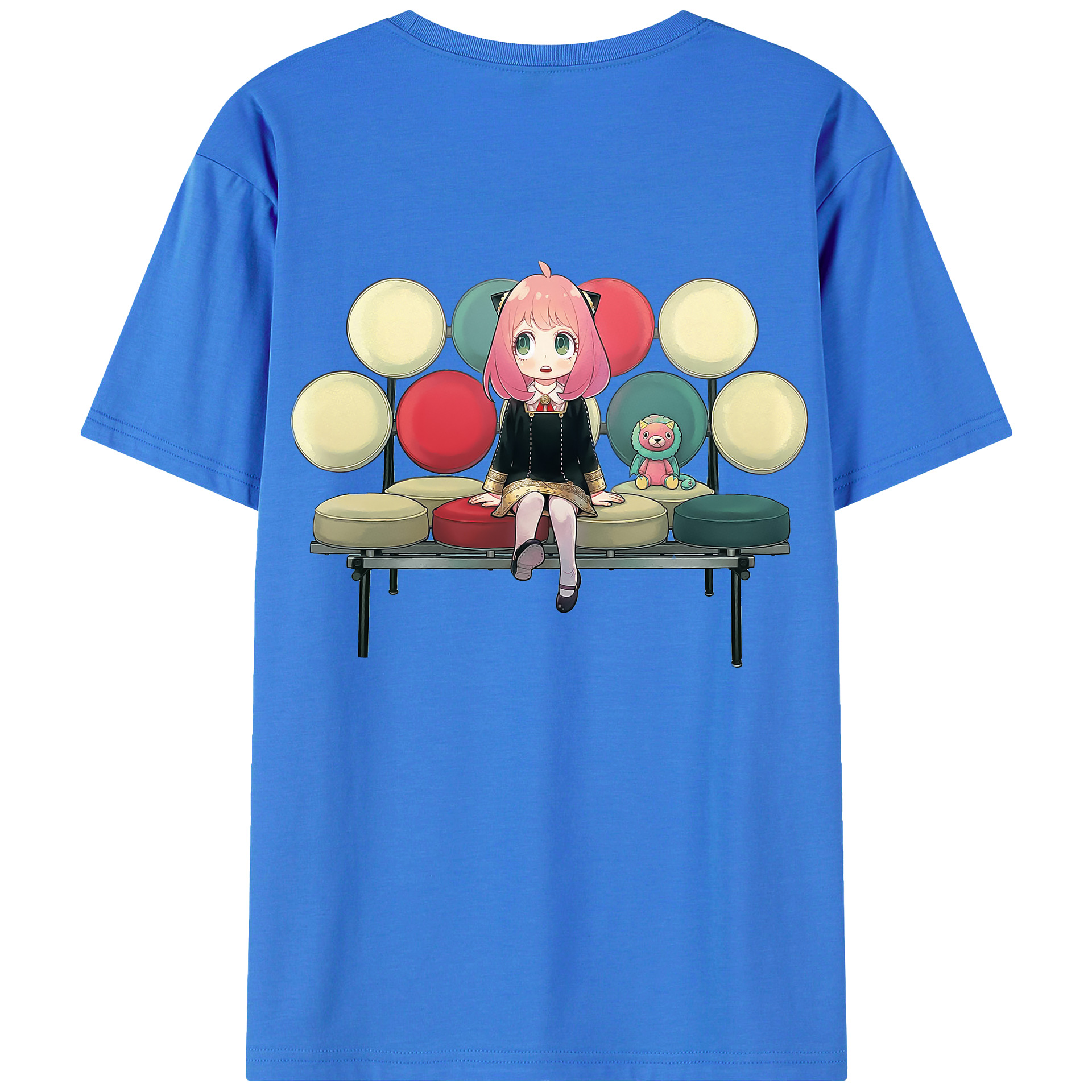 （画像用） SPY×FAMILY间谍家家酒 綿100％半袖Tシャツ（背面プリント）