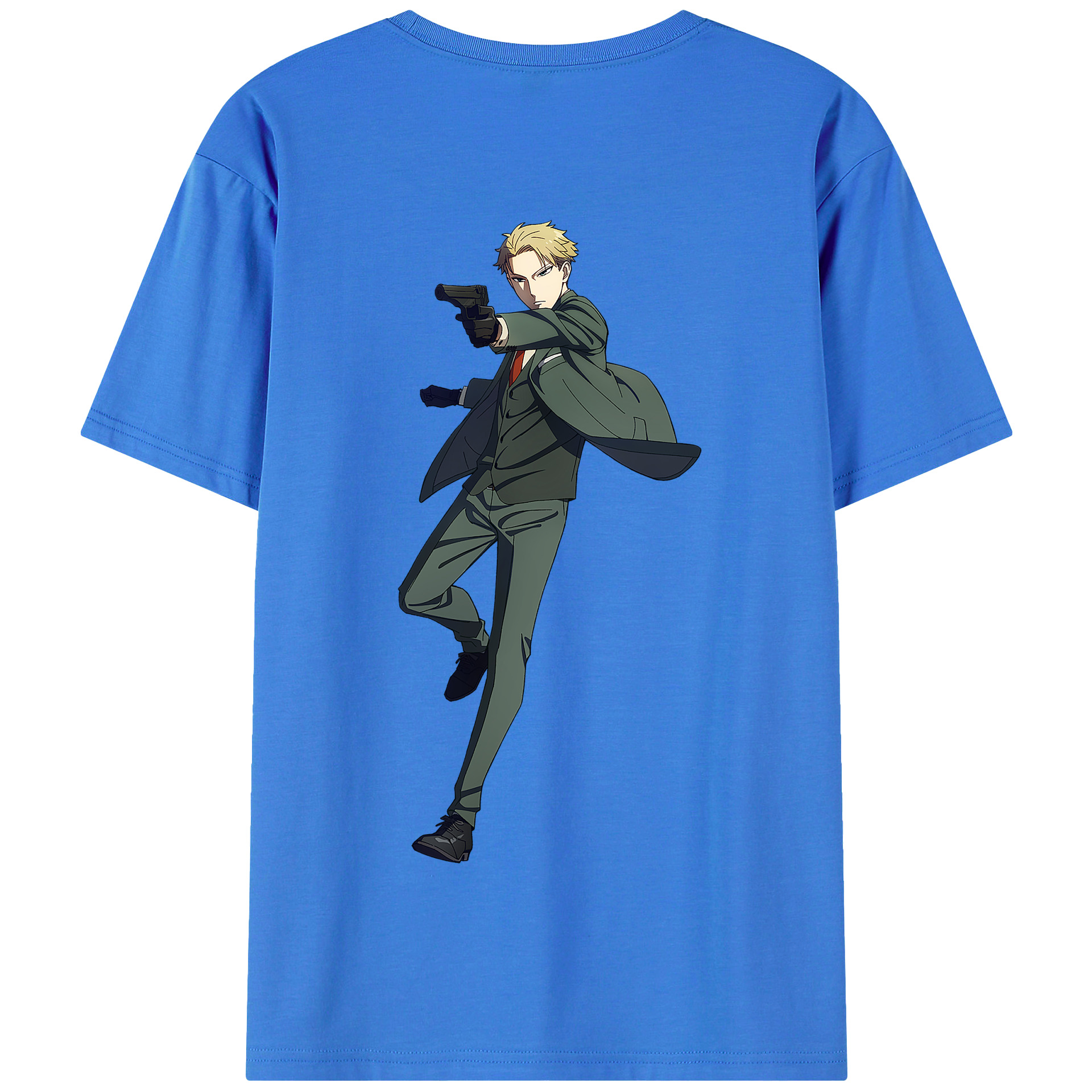 （画像用） SPY×FAMILY间谍家家酒 綿100％半袖Tシャツ（背面プリント）