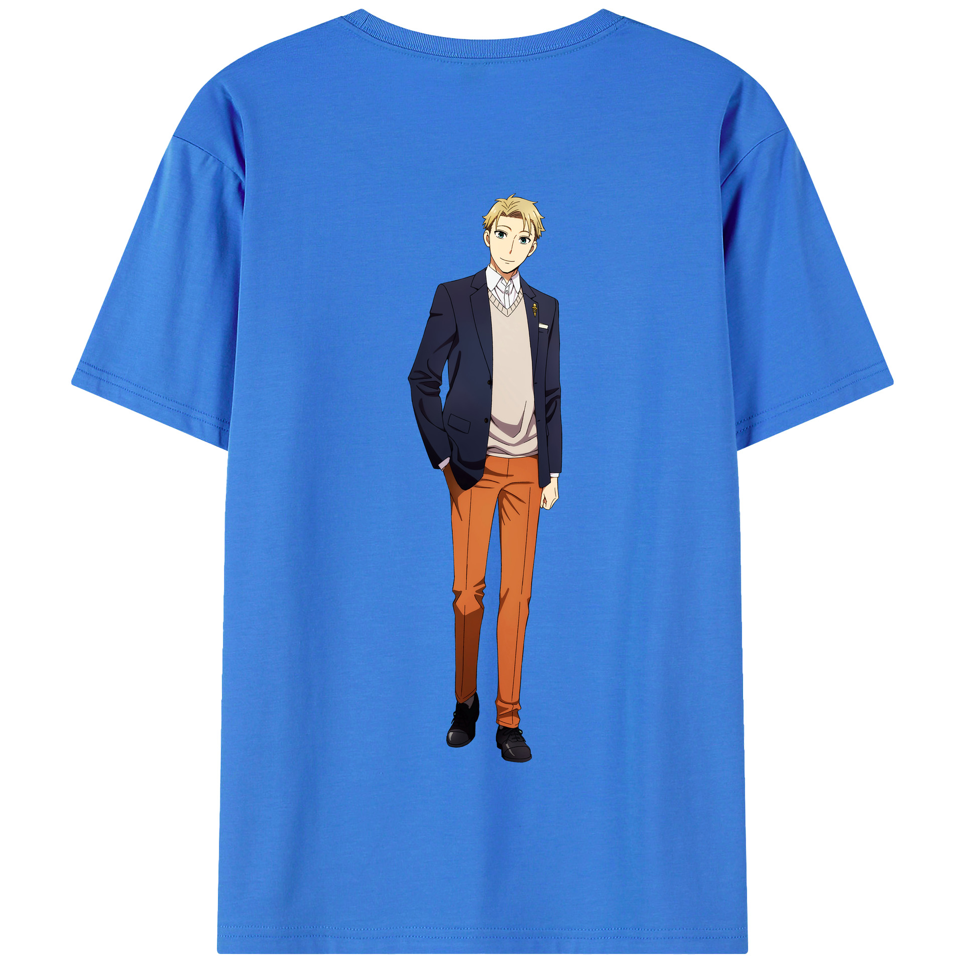 （画像用） SPY×FAMILY间谍家家酒 綿100％半袖Tシャツ（背面プリント）