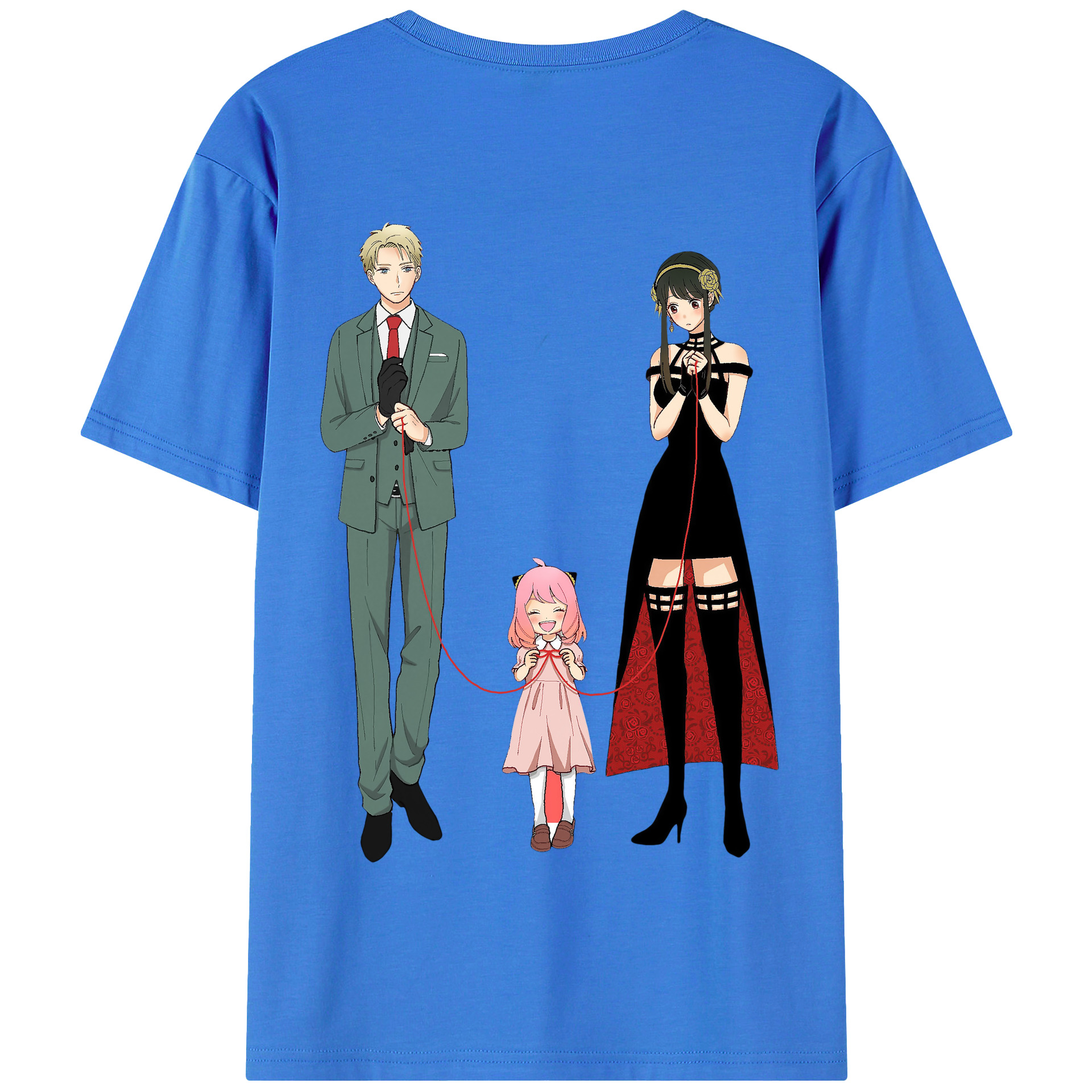 （画像用） SPY×FAMILY间谍家家酒 綿100％半袖Tシャツ（背面プリント）
