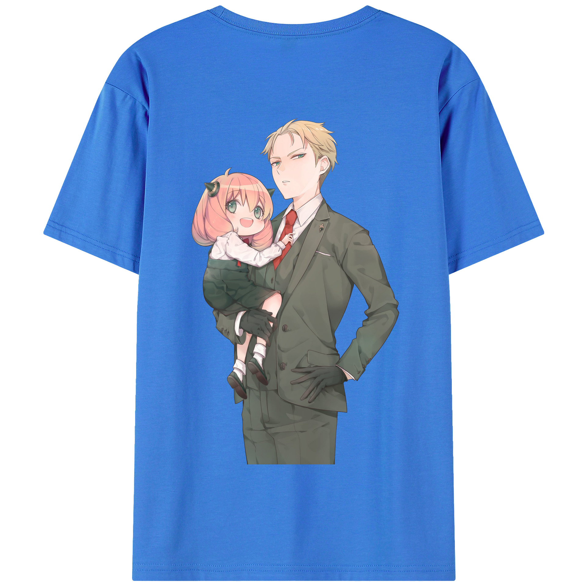 （画像用） SPY×FAMILY间谍家家酒 綿100％半袖Tシャツ（背面プリント）