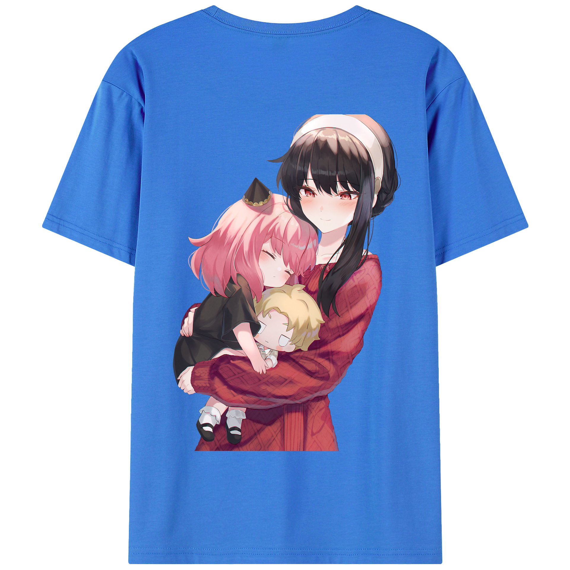 （画像用） SPY×FAMILY间谍家家酒 綿100％半袖Tシャツ（背面プリント）