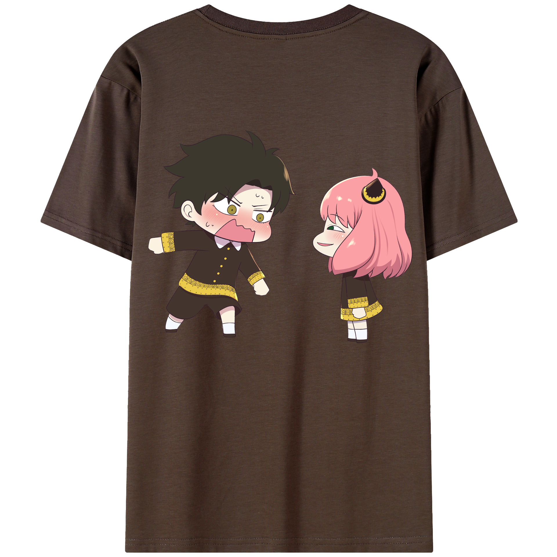 （画像用） SPY×FAMILY间谍家家酒 綿100％半袖Tシャツ（背面プリント）