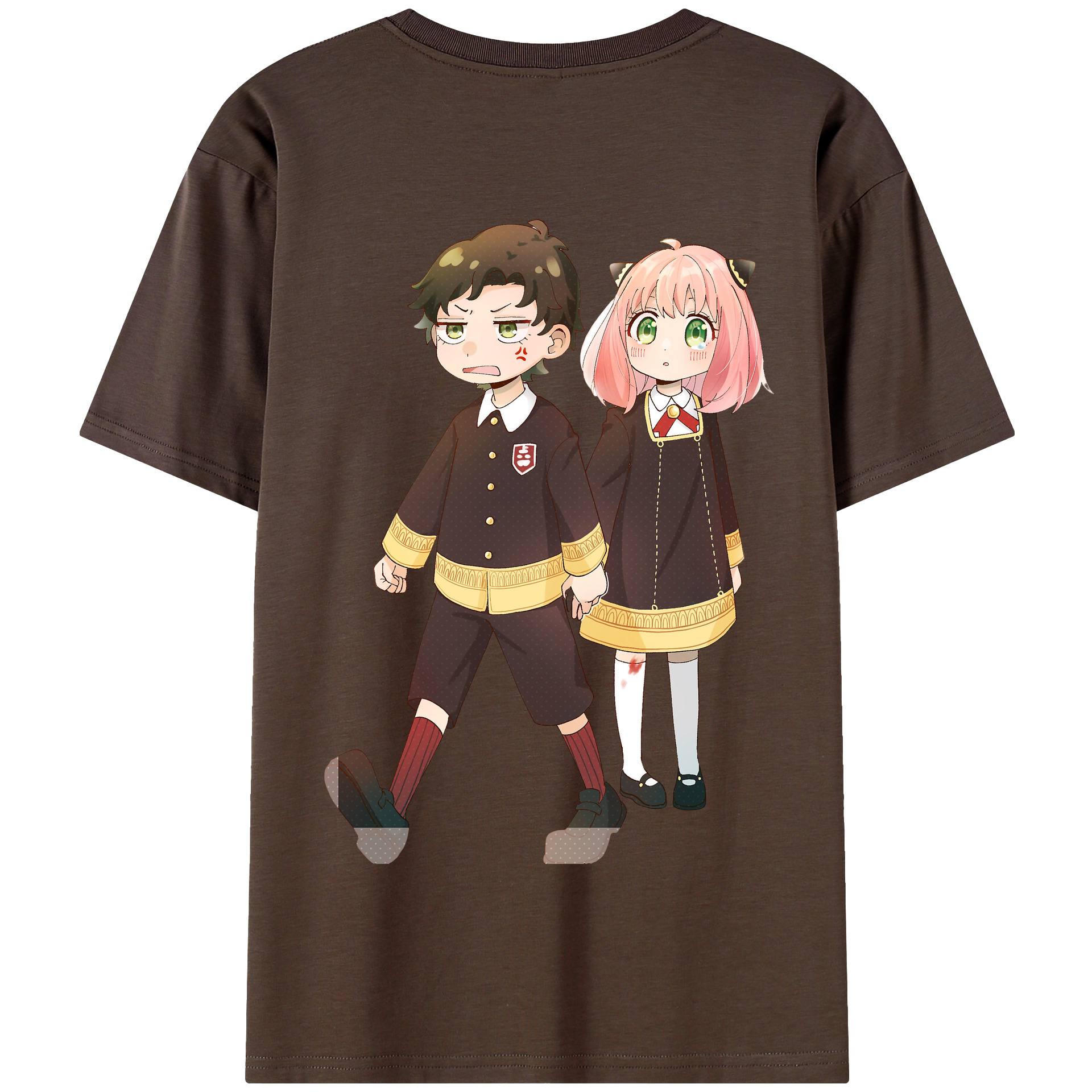 （画像用） SPY×FAMILY间谍家家酒 綿100％半袖Tシャツ（背面プリント）