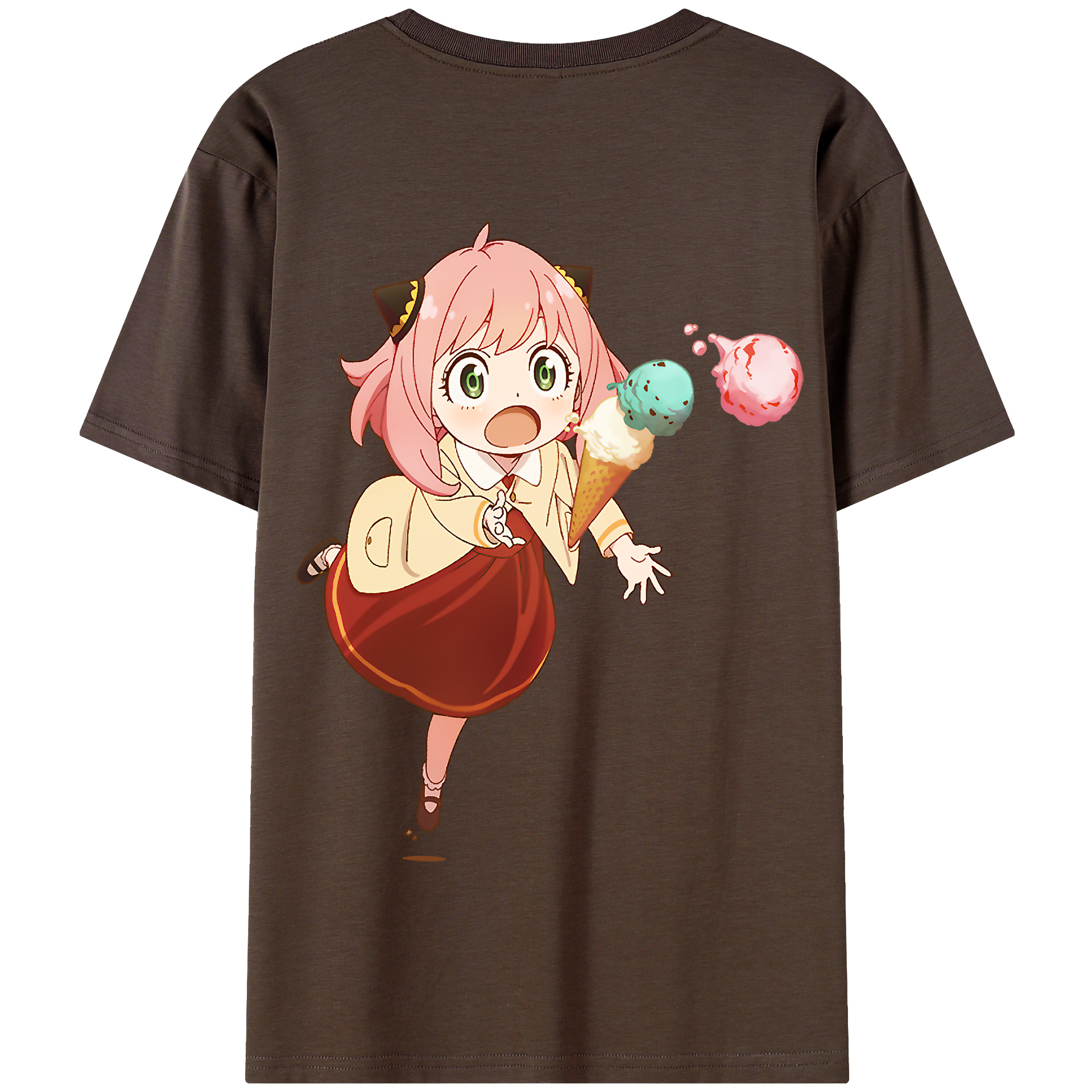 （画像用） SPY×FAMILY间谍家家酒 綿100％半袖Tシャツ（背面プリント）