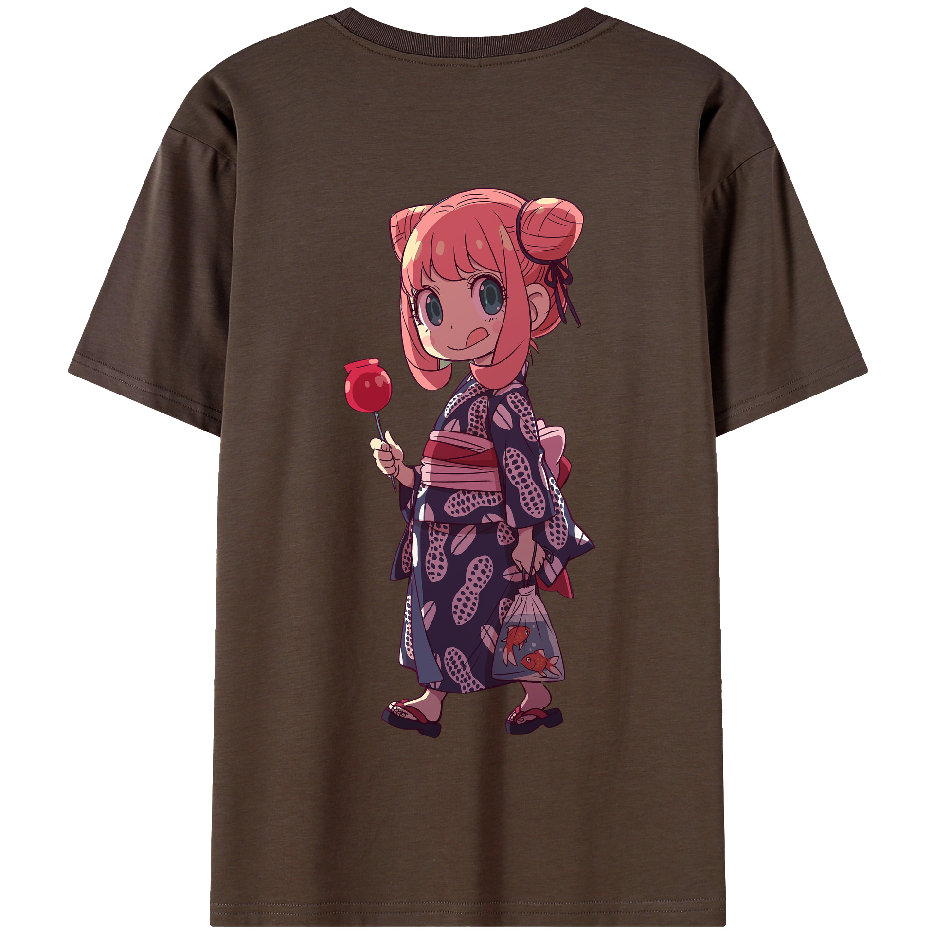 （画像用） SPY×FAMILY间谍家家酒 綿100％半袖Tシャツ（背面プリント）
