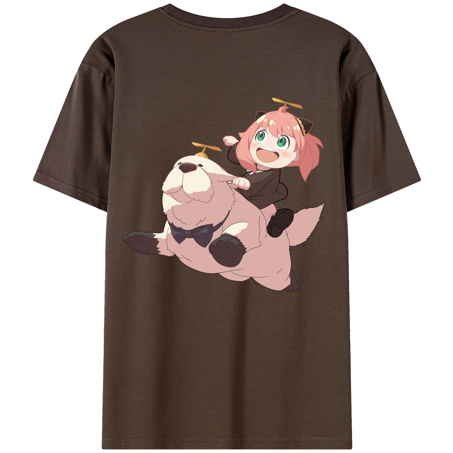 （画像用） SPY×FAMILY间谍家家酒 綿100％半袖Tシャツ（背面プリント）