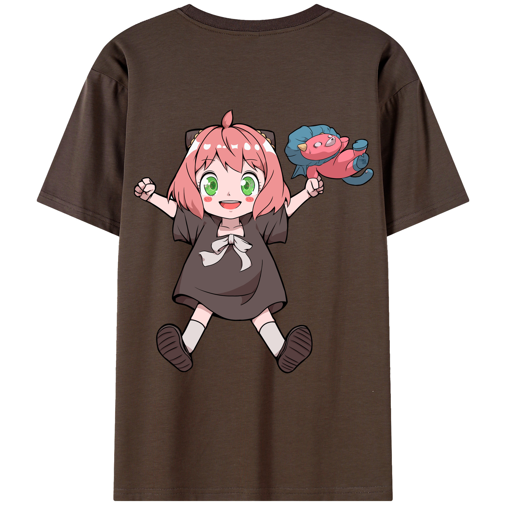 （画像用） SPY×FAMILY间谍家家酒 綿100％半袖Tシャツ（背面プリント）