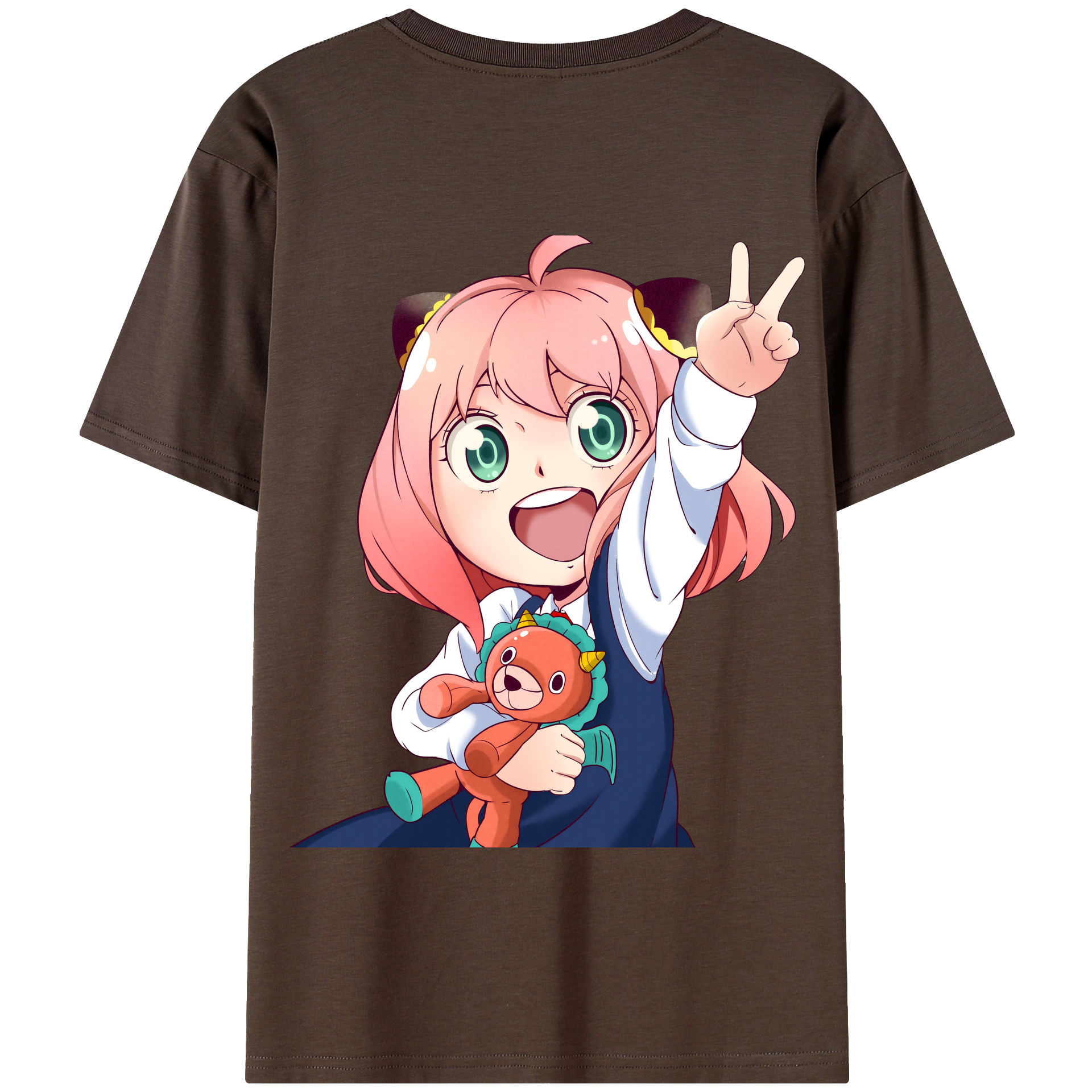 （画像用） SPY×FAMILY间谍家家酒 綿100％半袖Tシャツ（背面プリント）