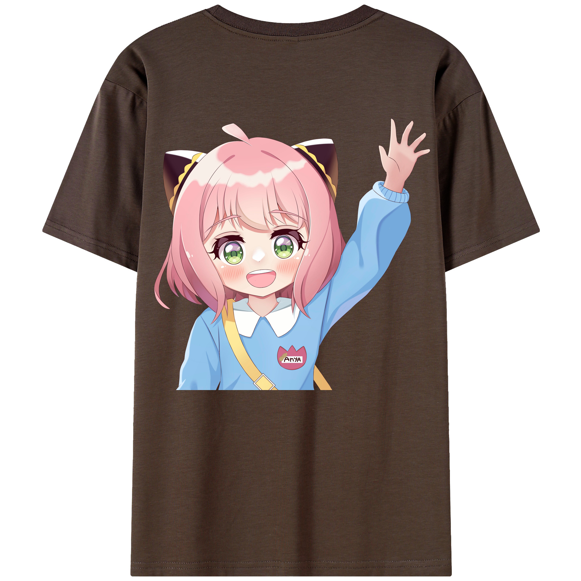（画像用） SPY×FAMILY间谍家家酒 綿100％半袖Tシャツ（背面プリント）