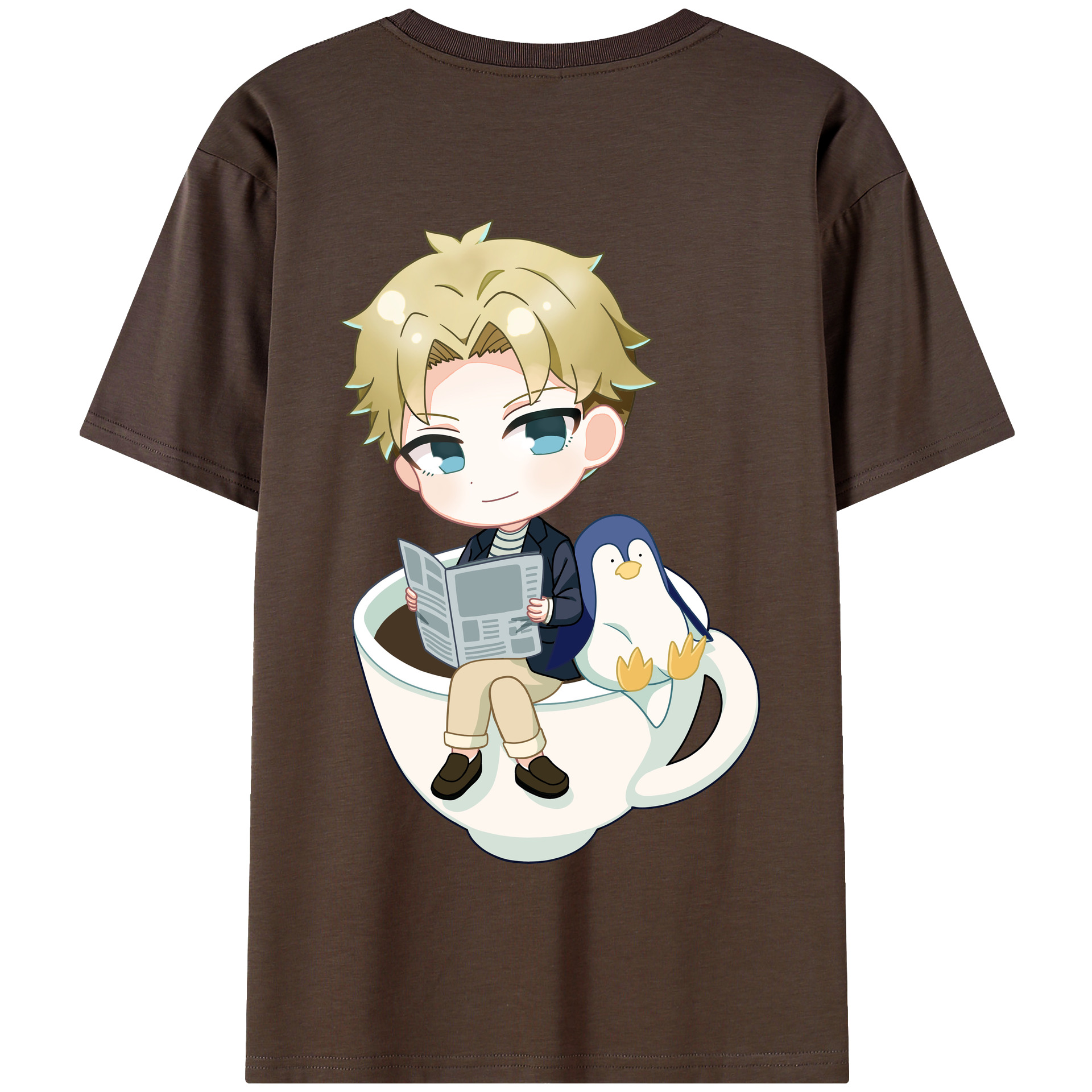 （画像用） SPY×FAMILY间谍家家酒 綿100％半袖Tシャツ（背面プリント）