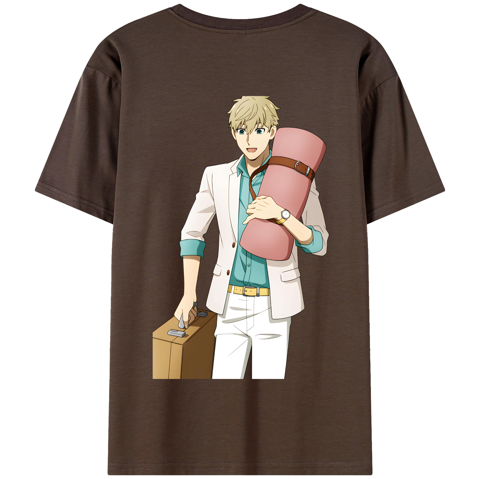 （画像用） SPY×FAMILY间谍家家酒 綿100％半袖Tシャツ（背面プリント）