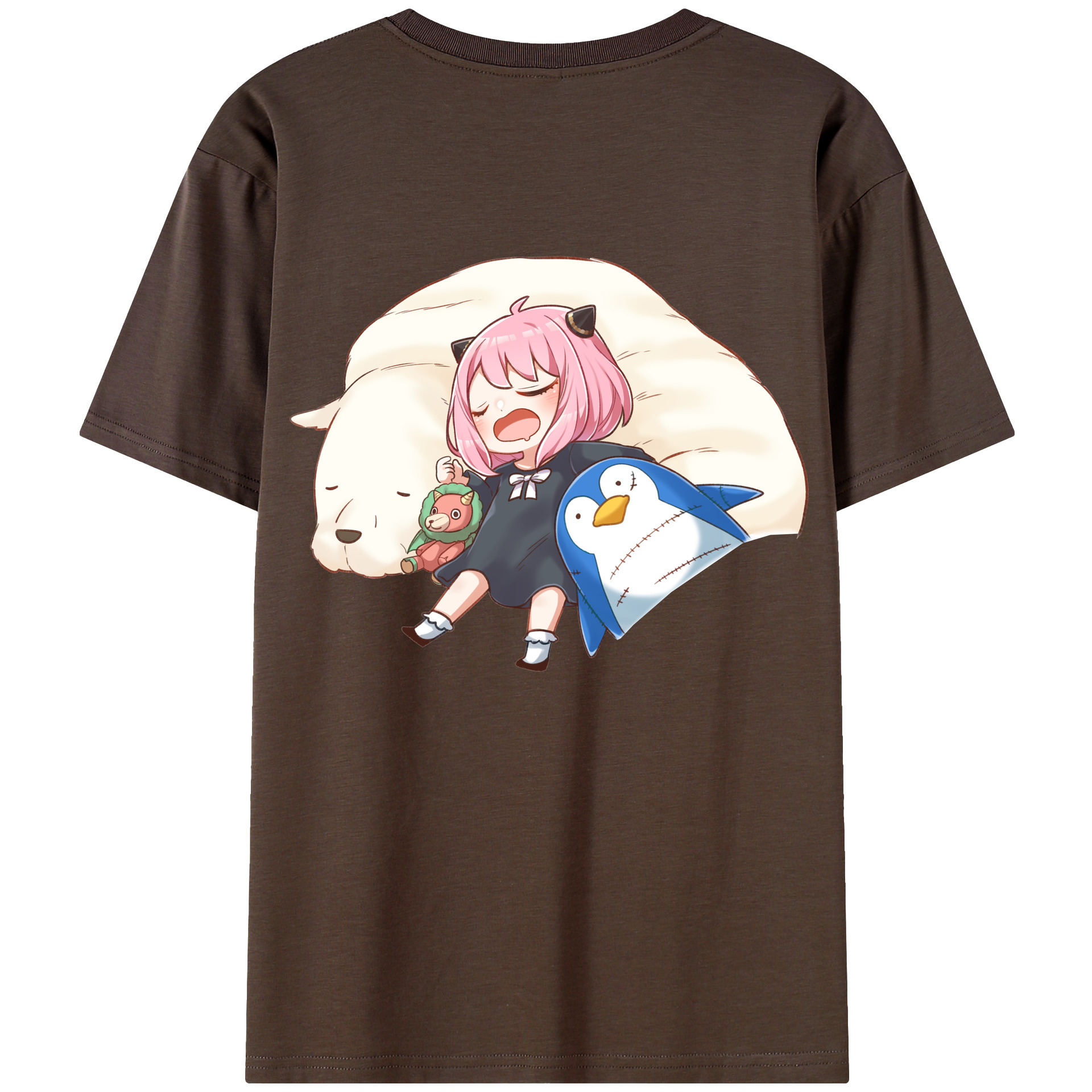 （画像用） SPY×FAMILY间谍家家酒 綿100％半袖Tシャツ（背面プリント）