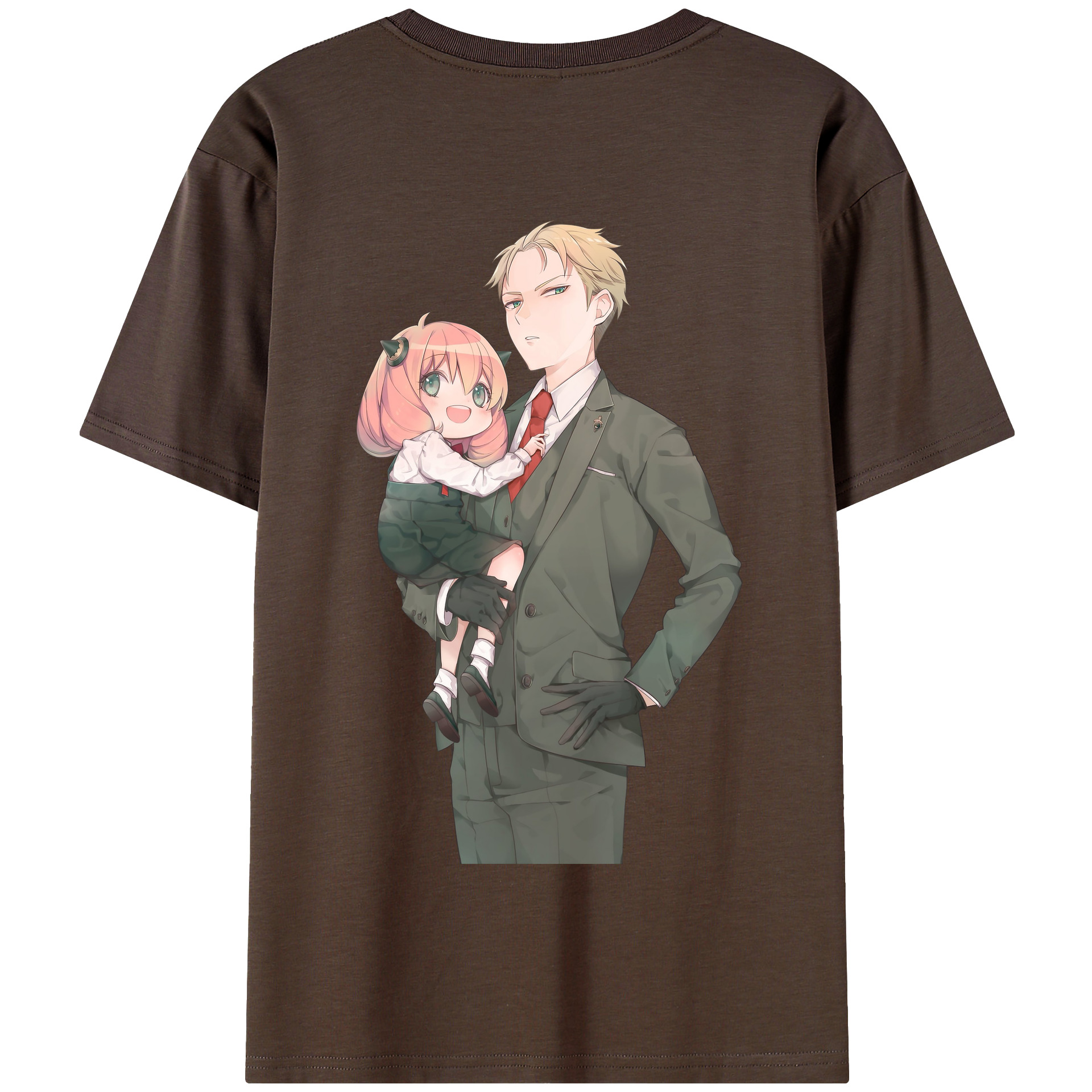 （画像用） SPY×FAMILY间谍家家酒 綿100％半袖Tシャツ（背面プリント）