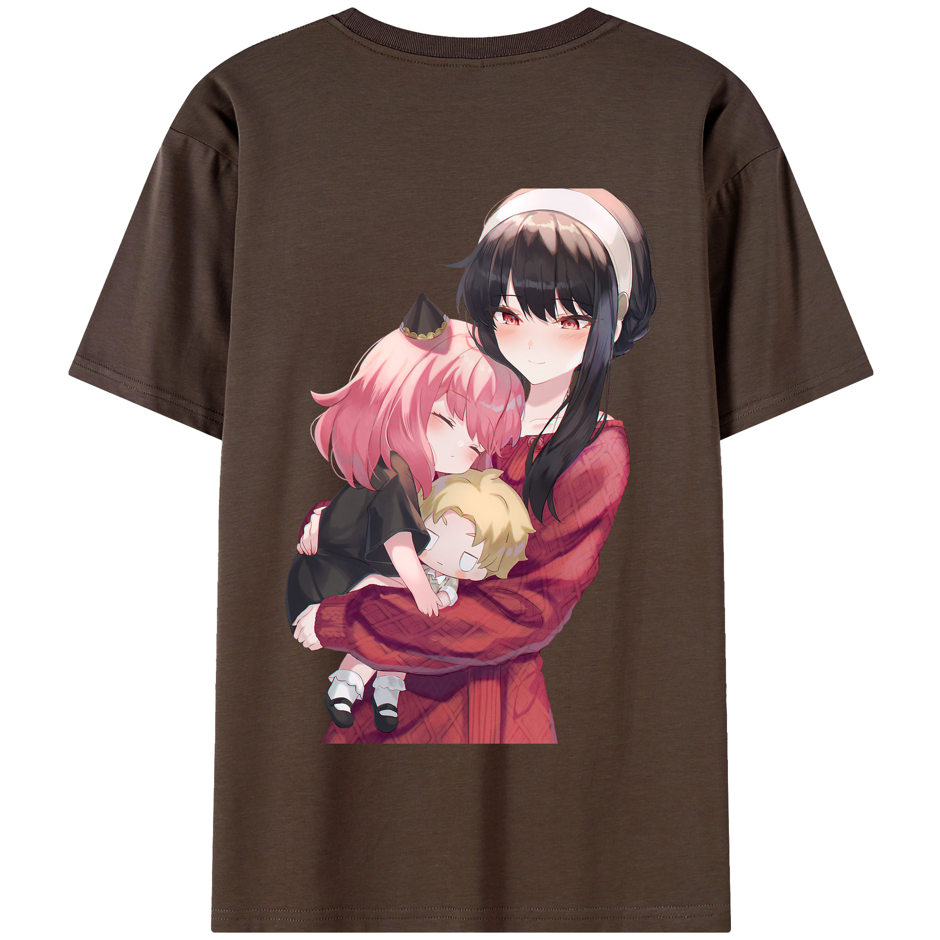 （画像用） SPY×FAMILY间谍家家酒 綿100％半袖Tシャツ（背面プリント）