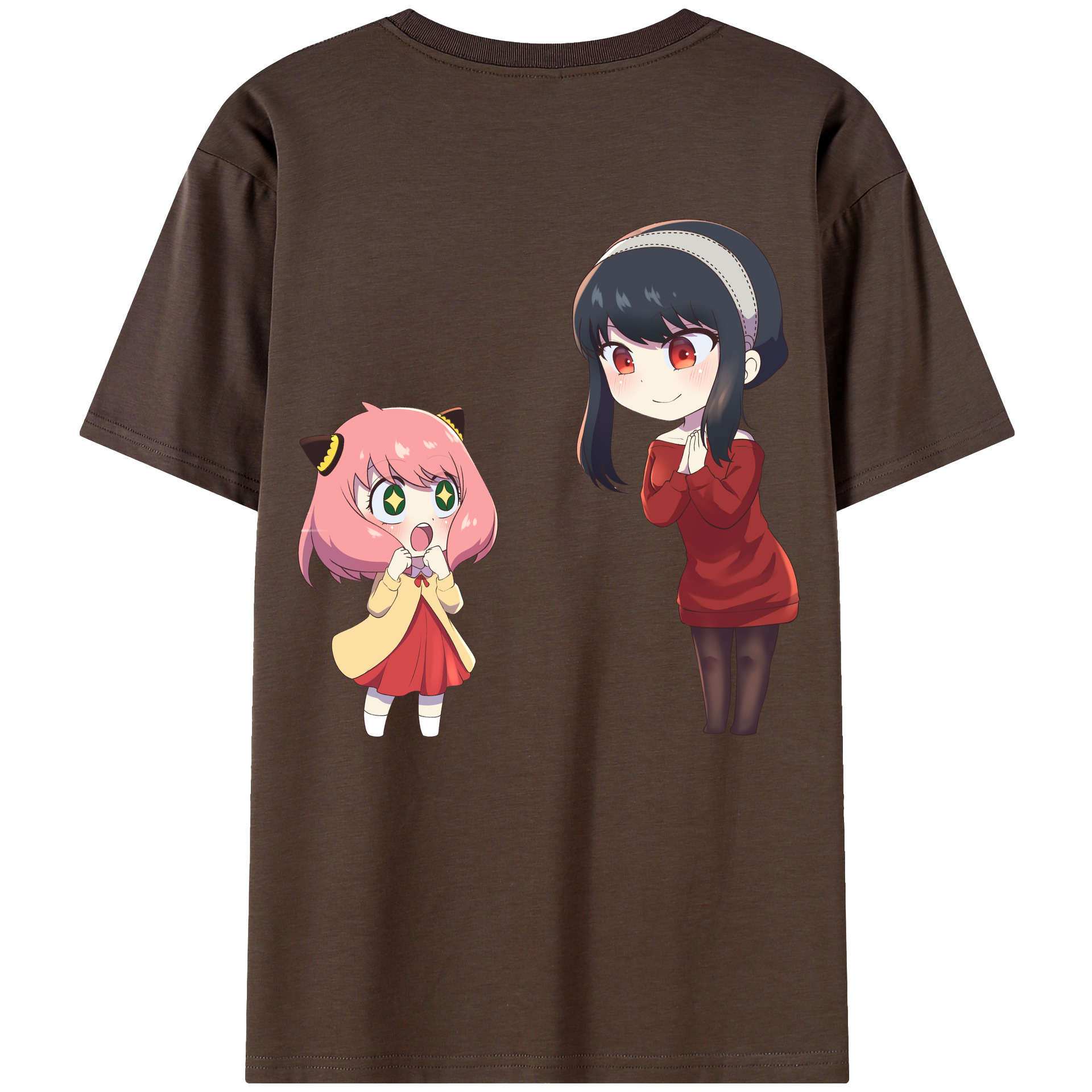 （画像用） SPY×FAMILY间谍家家酒 綿100％半袖Tシャツ（背面プリント）