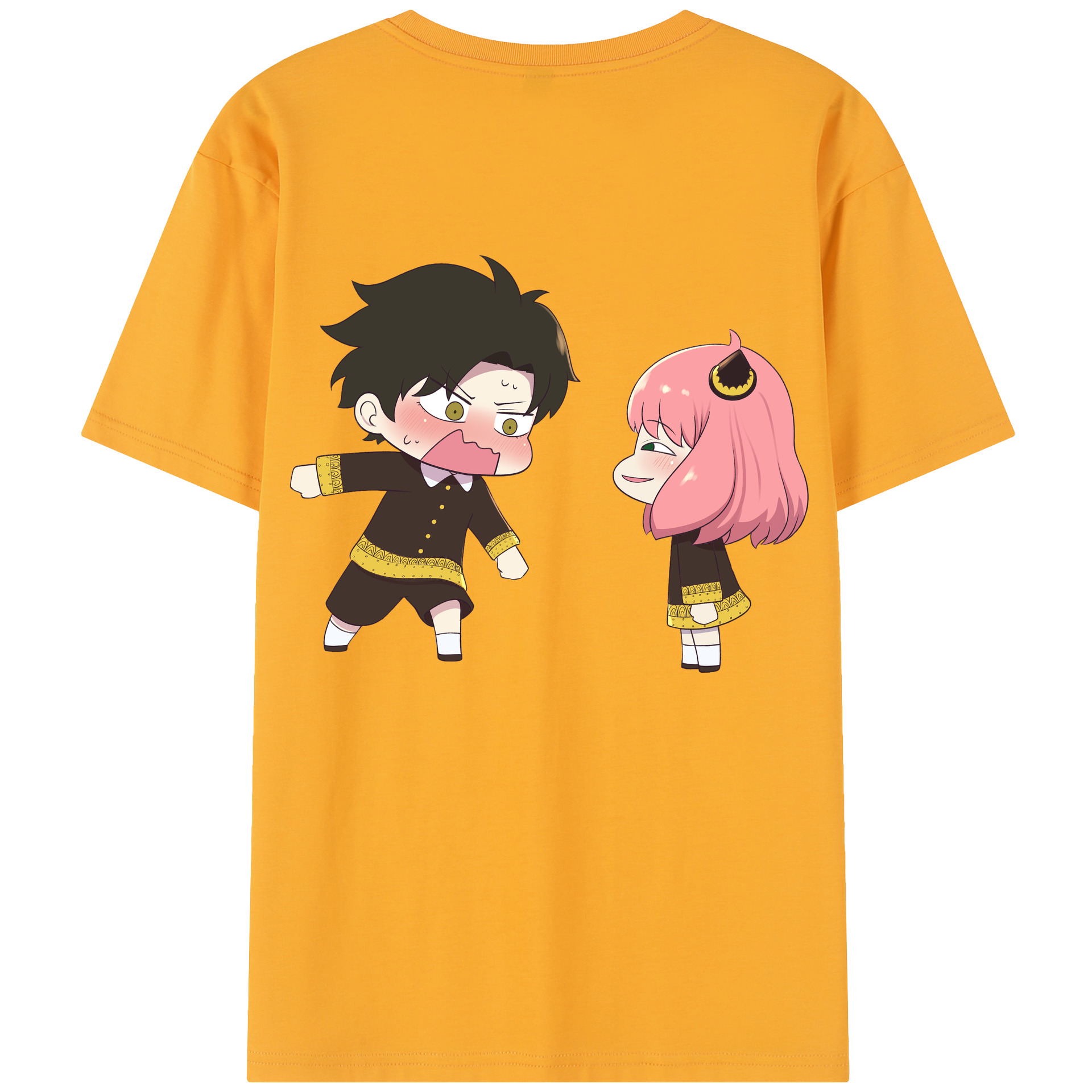 （画像用） SPY×FAMILY间谍家家酒 綿100％半袖Tシャツ（背面プリント）