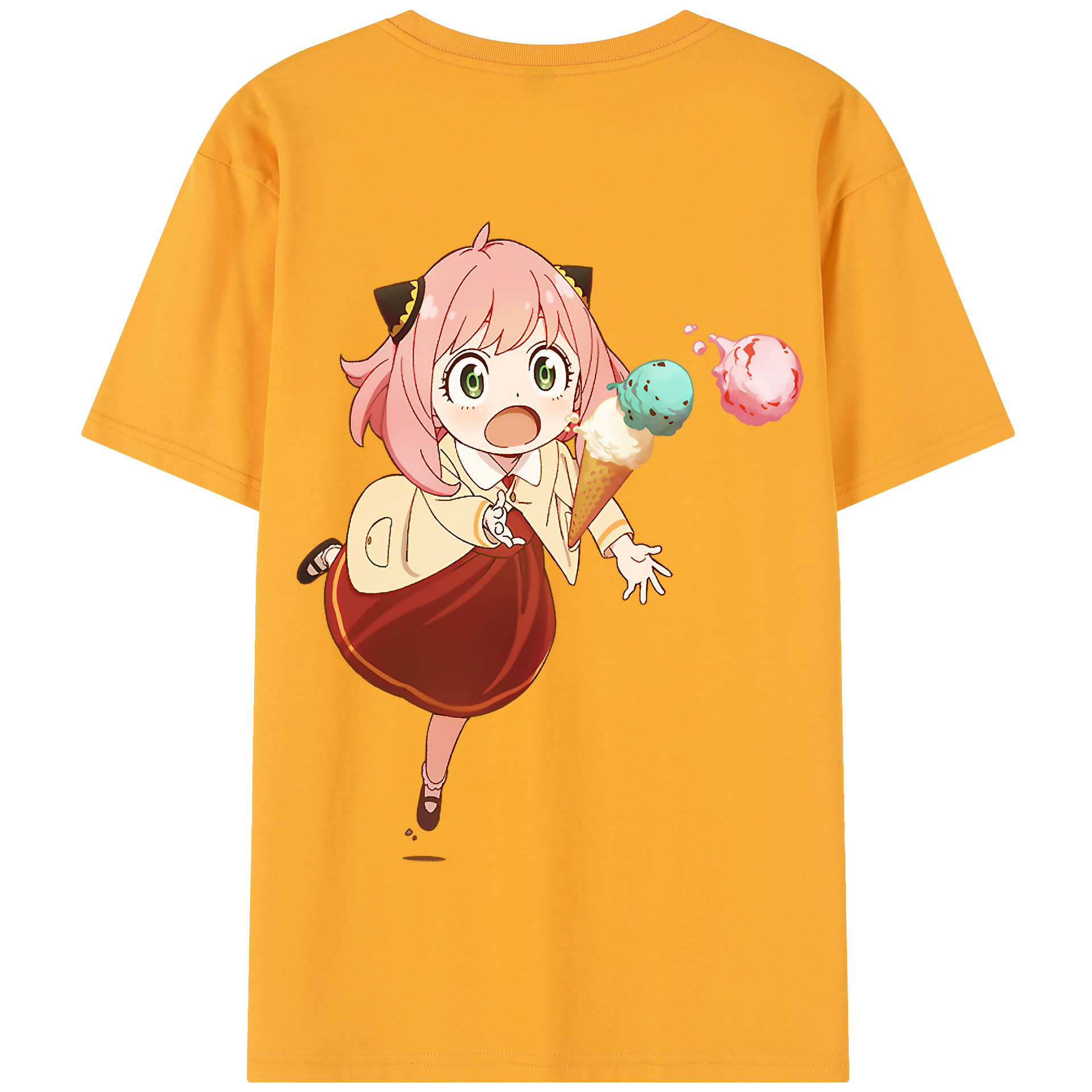 （画像用） SPY×FAMILY间谍家家酒 綿100％半袖Tシャツ（背面プリント）