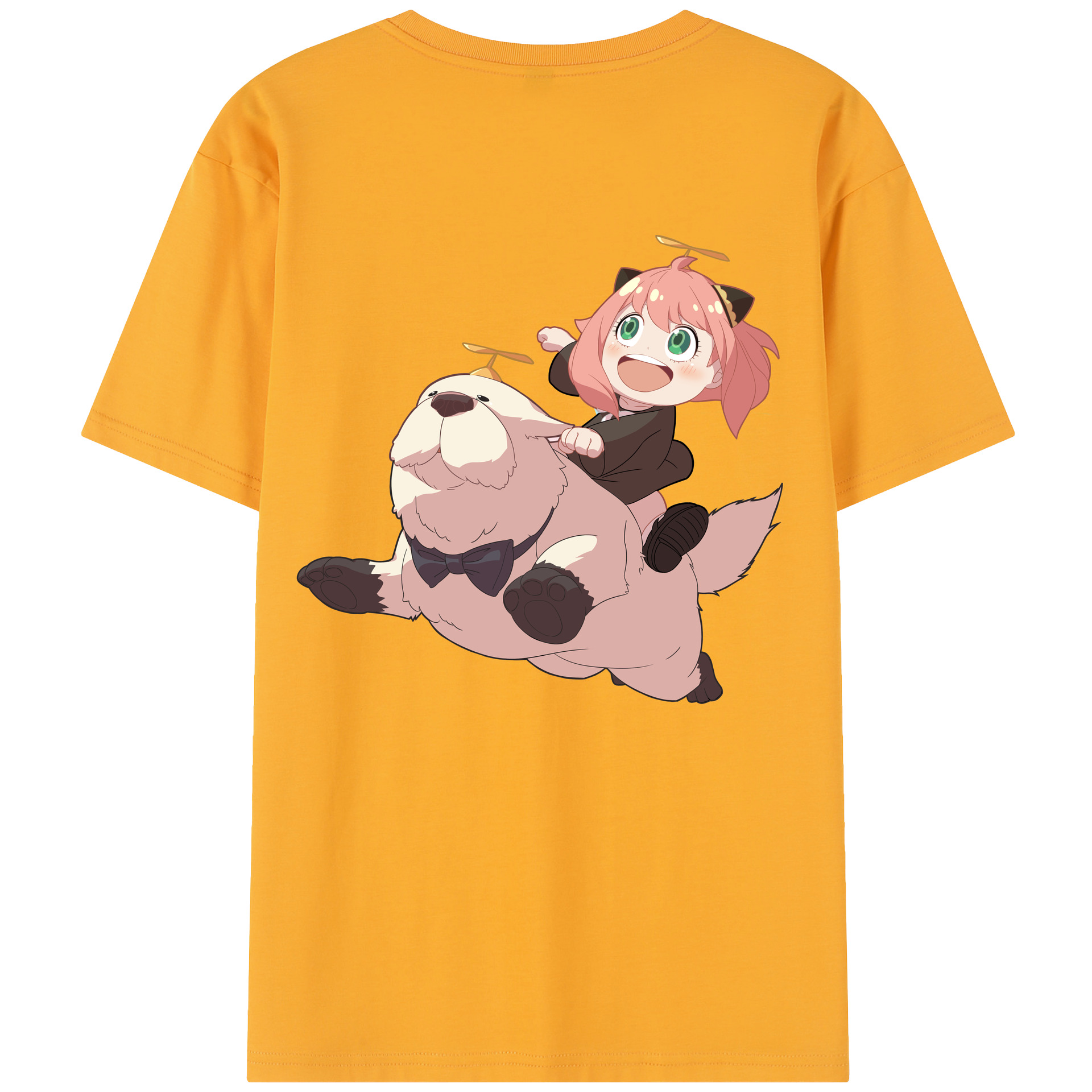 （画像用） SPY×FAMILY间谍家家酒 綿100％半袖Tシャツ（背面プリント）