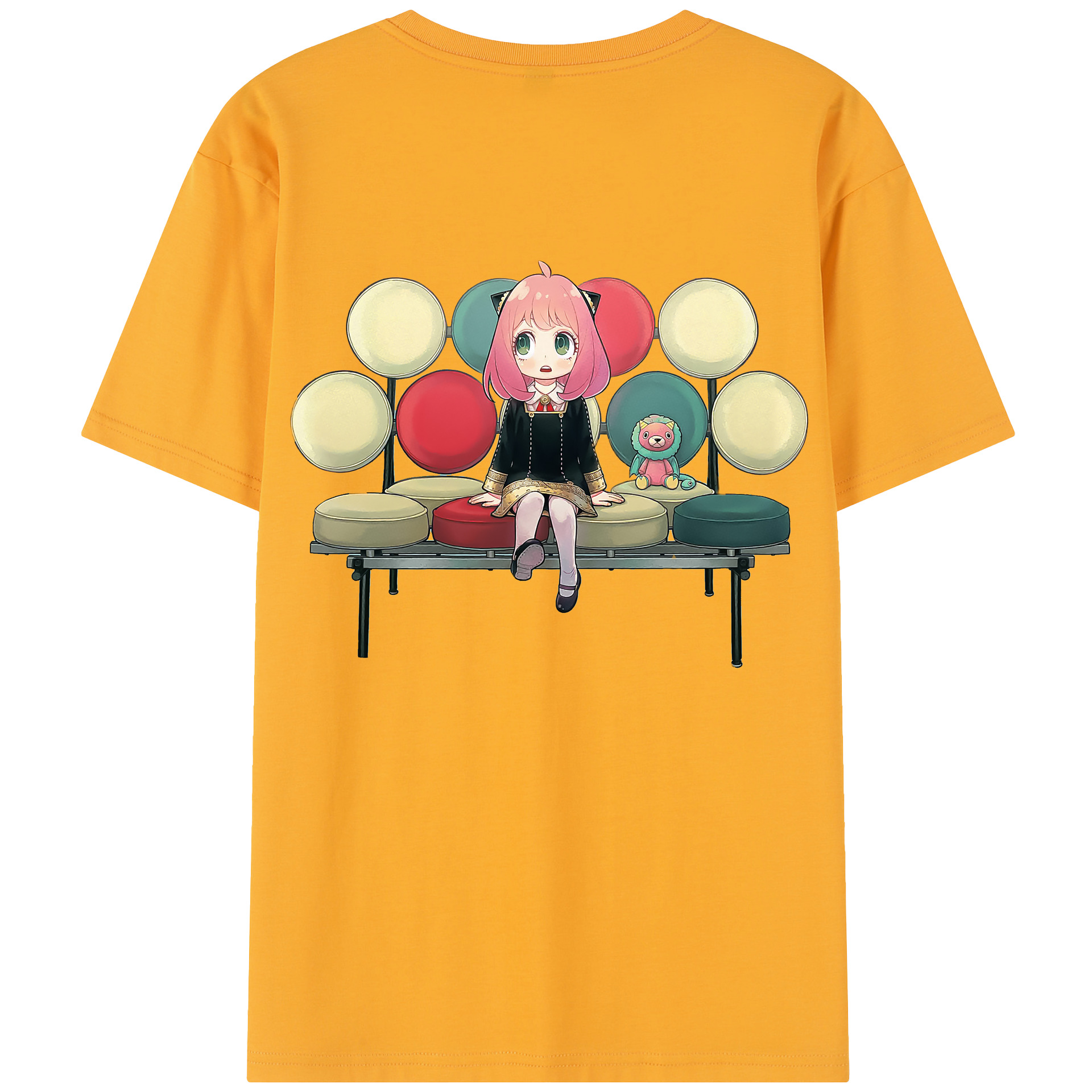 （画像用） SPY×FAMILY间谍家家酒 綿100％半袖Tシャツ（背面プリント）