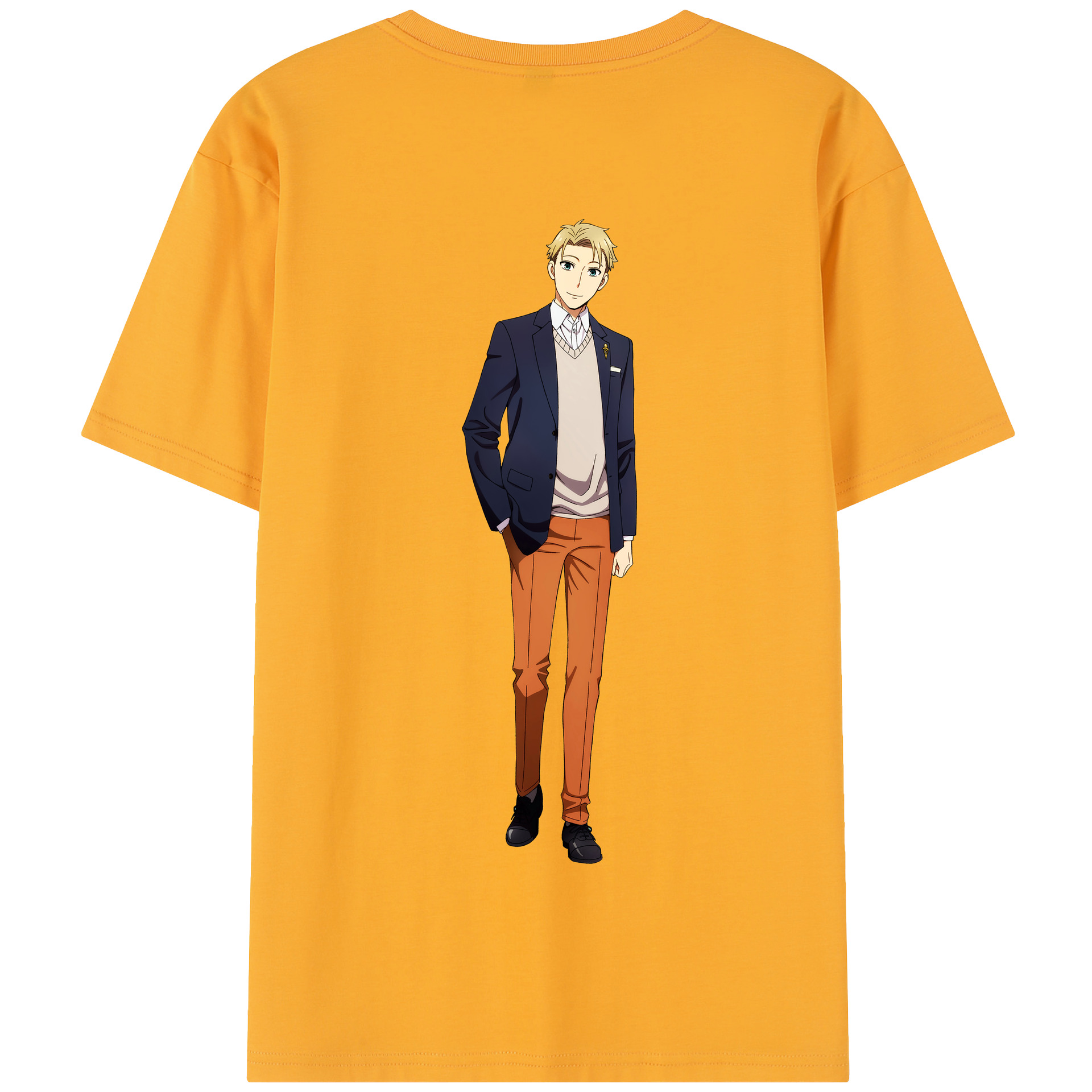（画像用） SPY×FAMILY间谍家家酒 綿100％半袖Tシャツ（背面プリント）