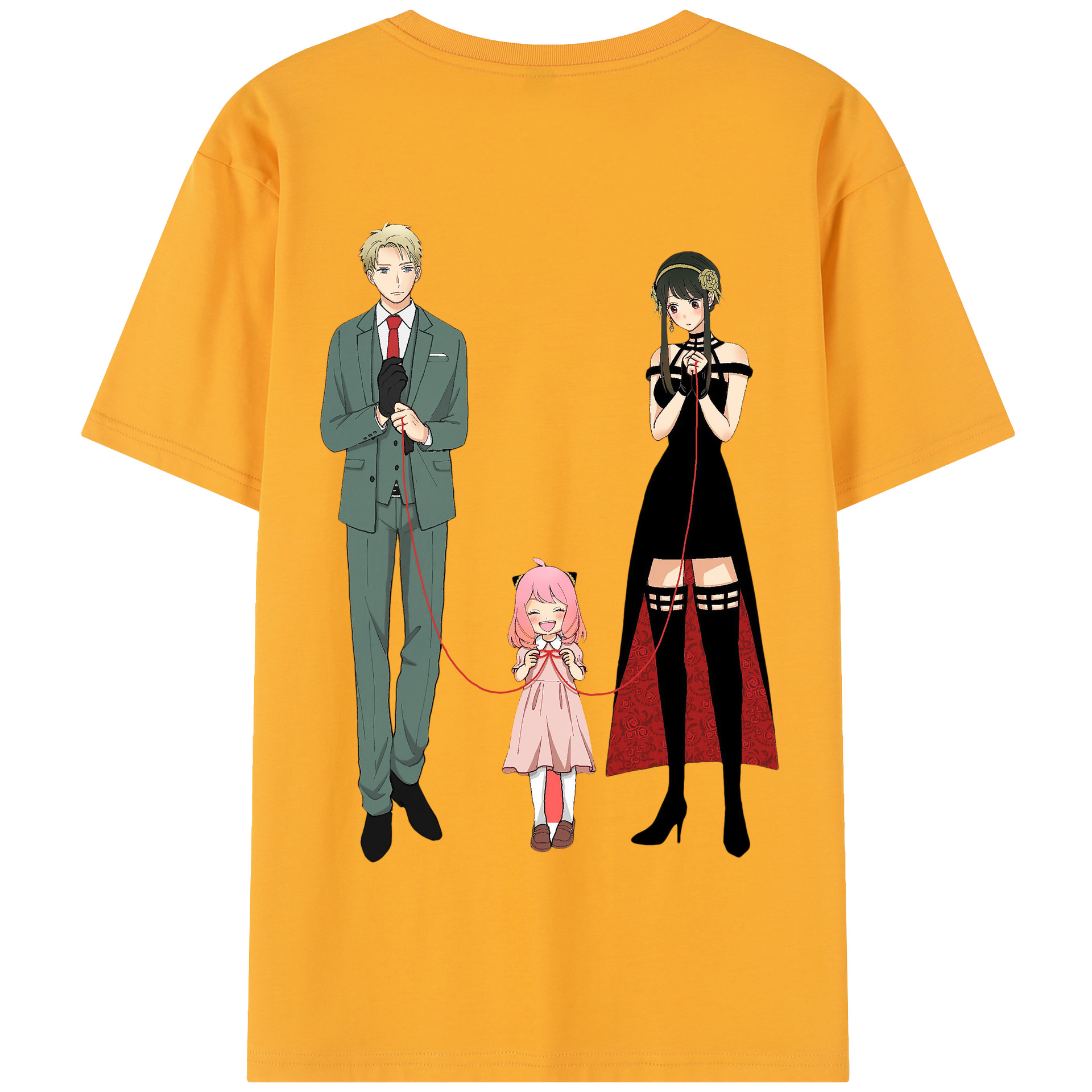 （画像用） SPY×FAMILY间谍家家酒 綿100％半袖Tシャツ（背面プリント）