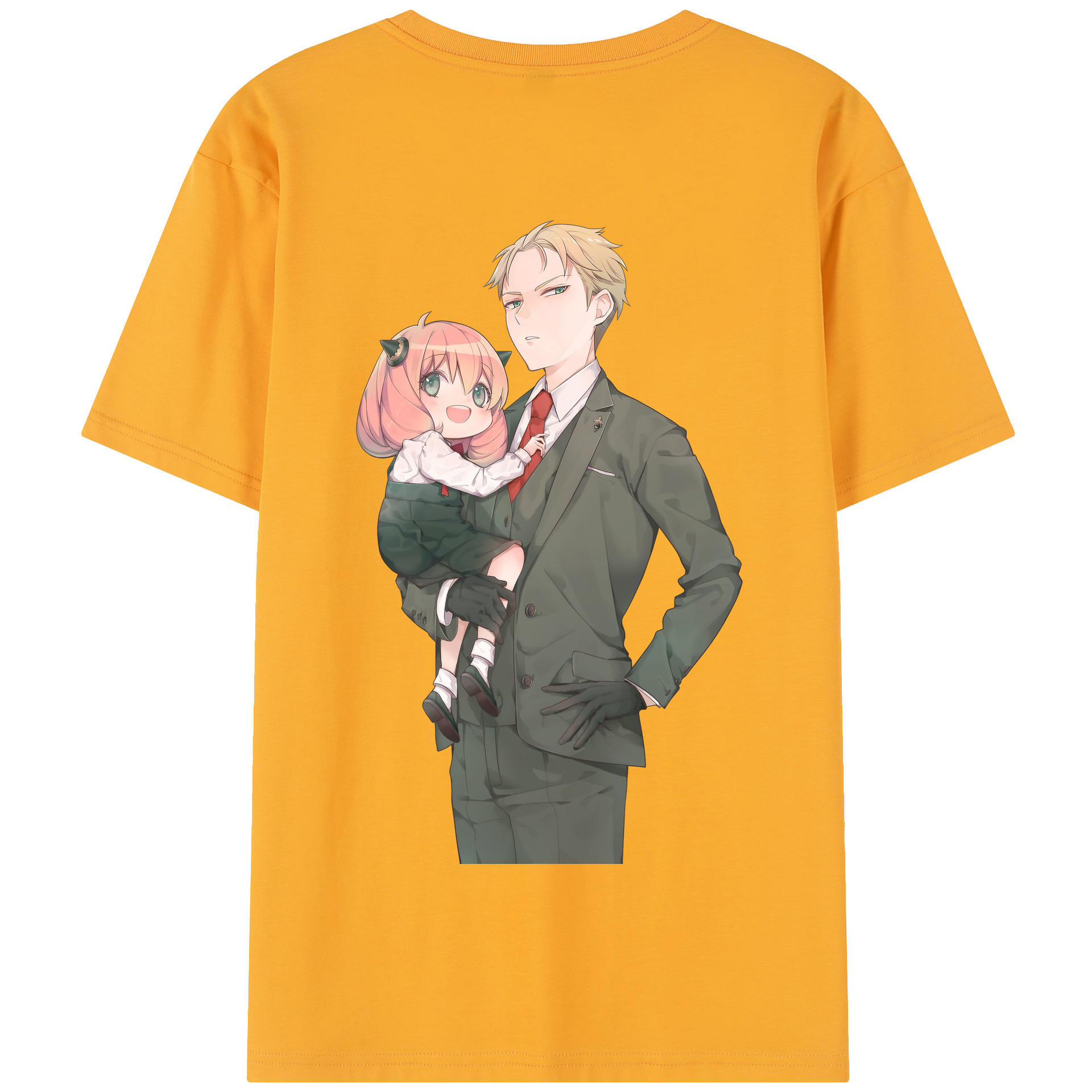 （画像用） SPY×FAMILY间谍家家酒 綿100％半袖Tシャツ（背面プリント）