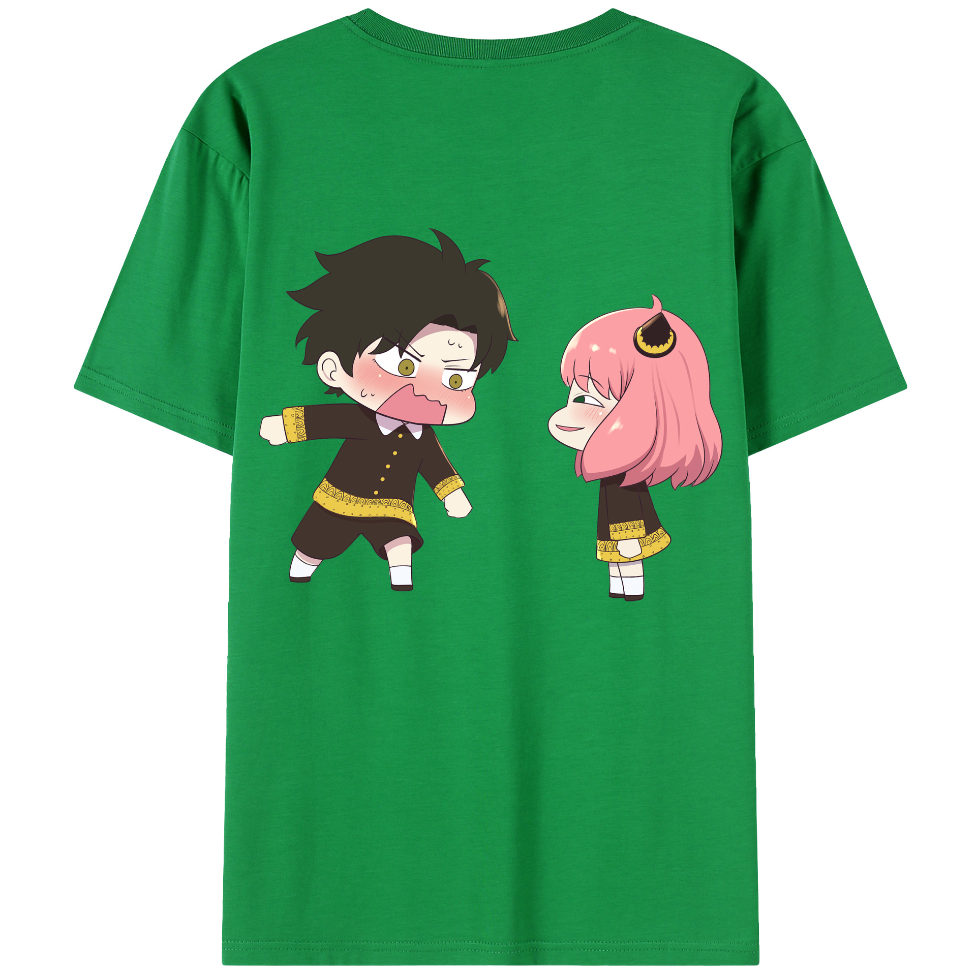 （画像用） SPY×FAMILY间谍家家酒 綿100％半袖Tシャツ（背面プリント）