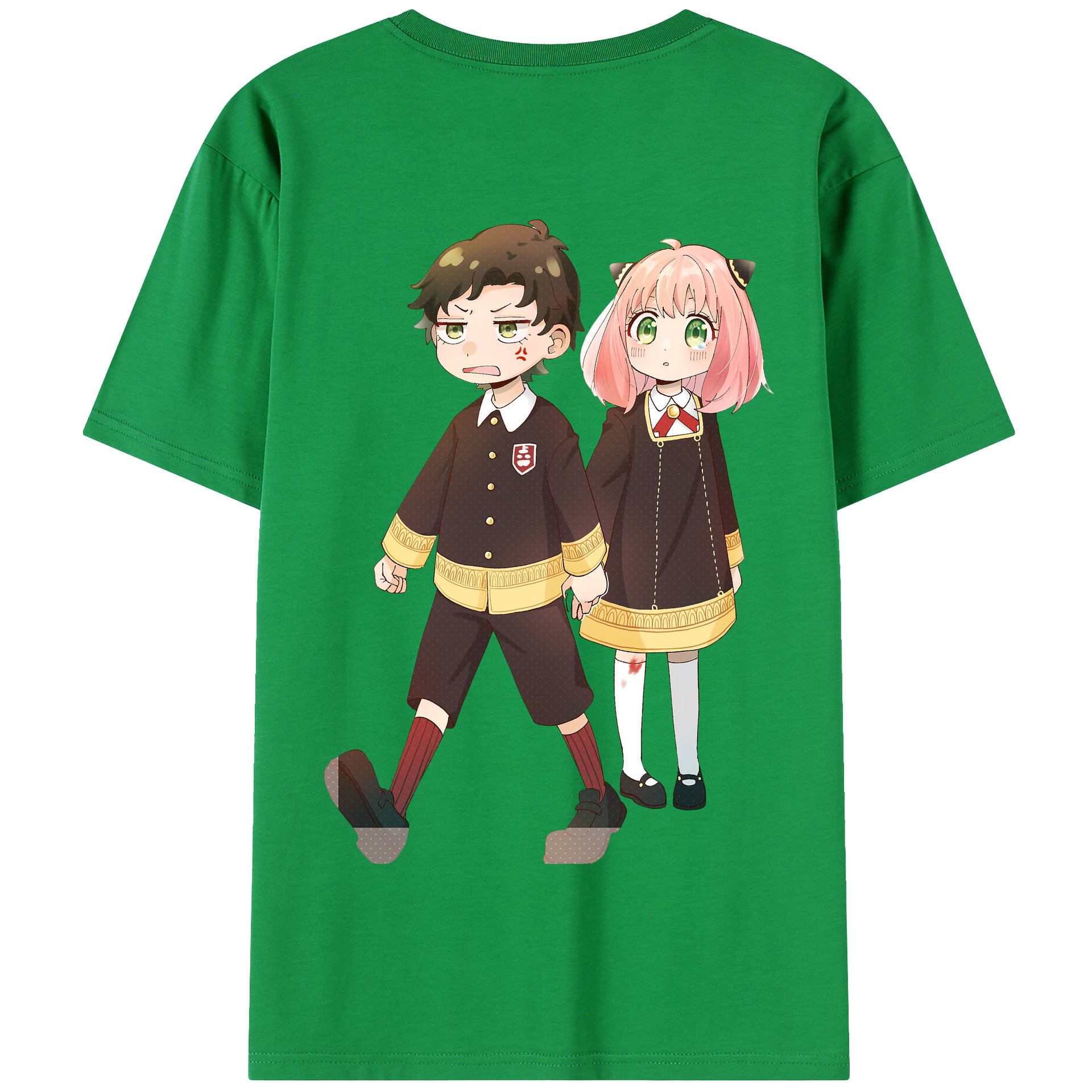 （画像用） SPY×FAMILY间谍家家酒 綿100％半袖Tシャツ（背面プリント）