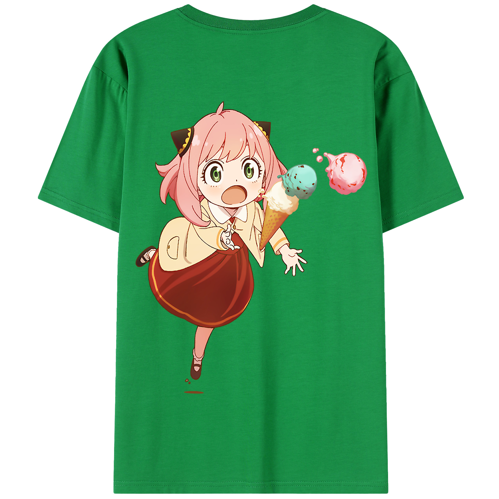 （画像用） SPY×FAMILY间谍家家酒 綿100％半袖Tシャツ（背面プリント）