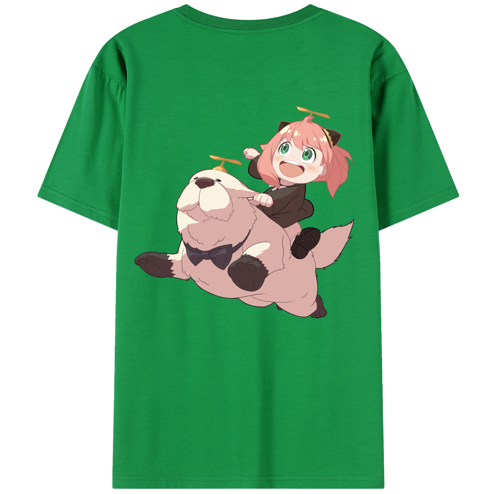 （画像用） SPY×FAMILY间谍家家酒 綿100％半袖Tシャツ（背面プリント）