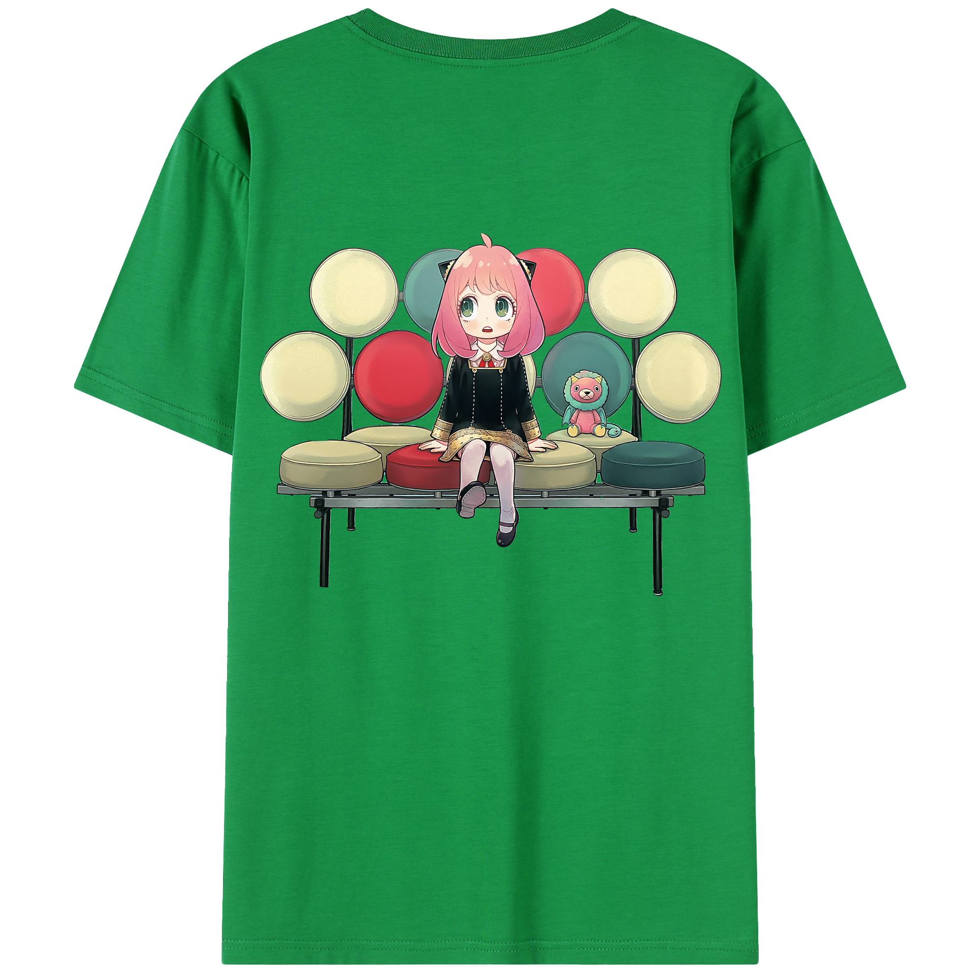 （画像用） SPY×FAMILY间谍家家酒 綿100％半袖Tシャツ（背面プリント）
