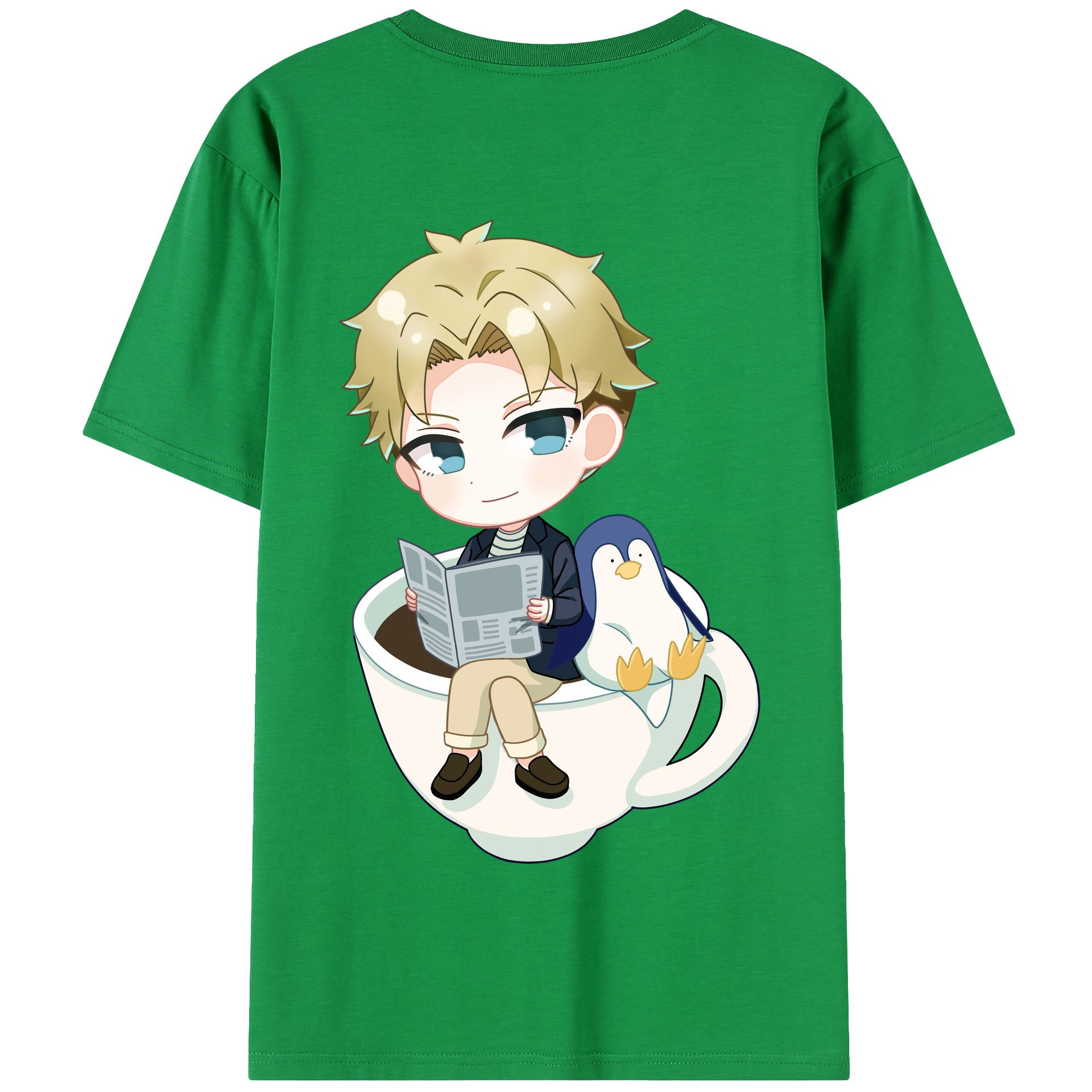 （画像用） SPY×FAMILY间谍家家酒 綿100％半袖Tシャツ（背面プリント）
