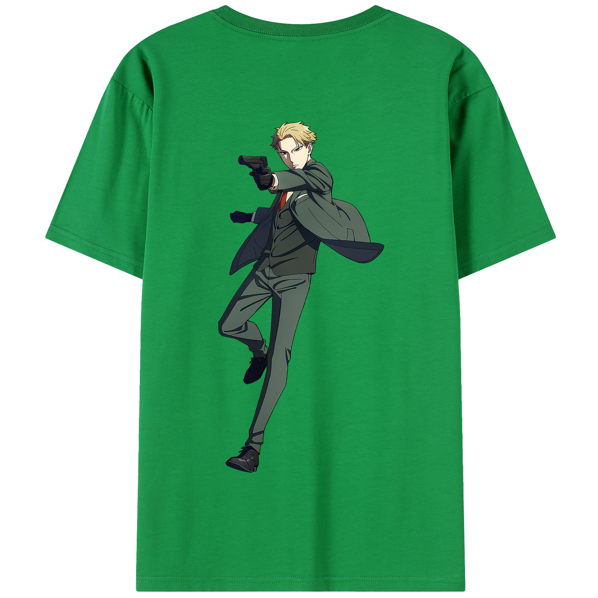 （画像用） SPY×FAMILY间谍家家酒 綿100％半袖Tシャツ（背面プリント）