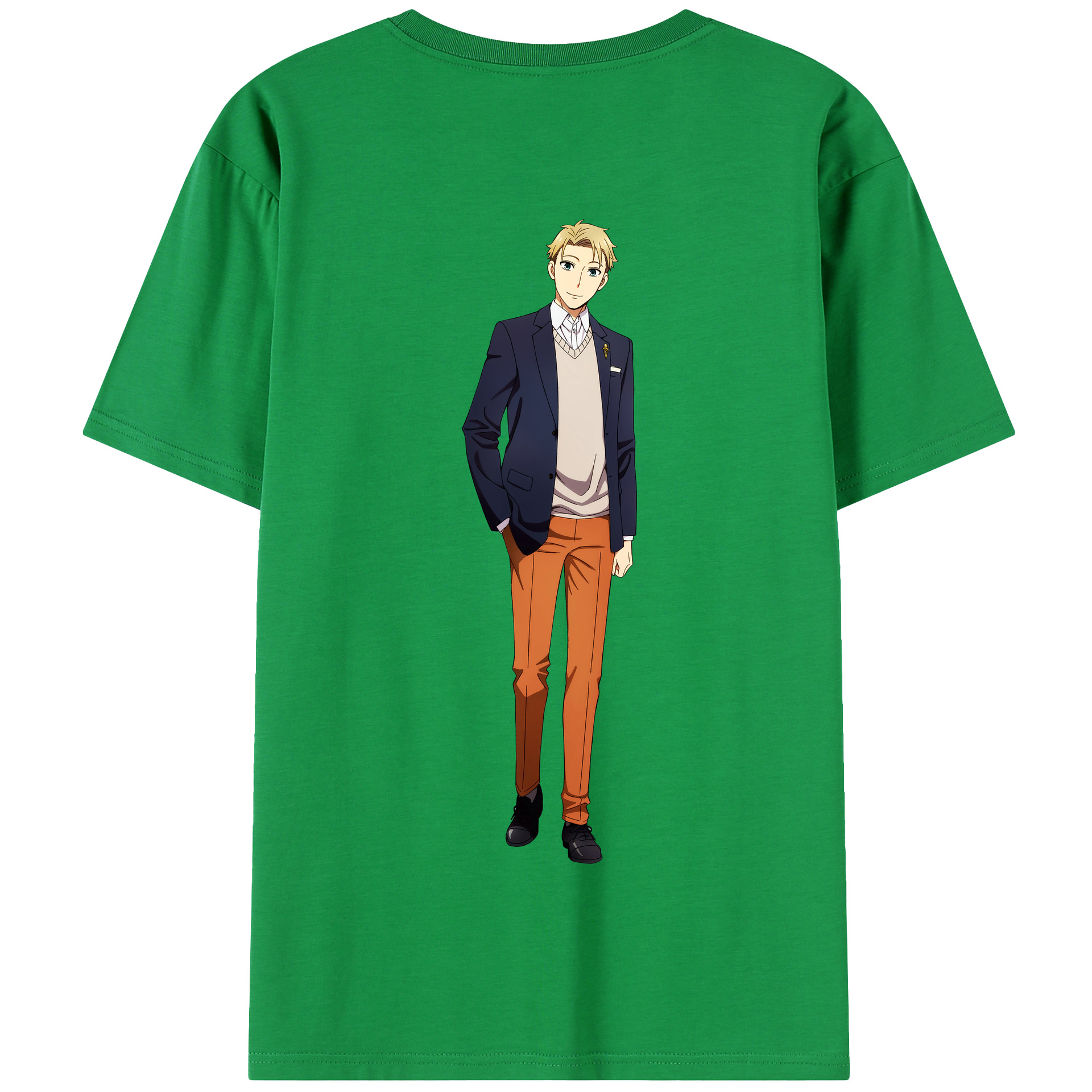 （画像用） SPY×FAMILY间谍家家酒 綿100％半袖Tシャツ（背面プリント）