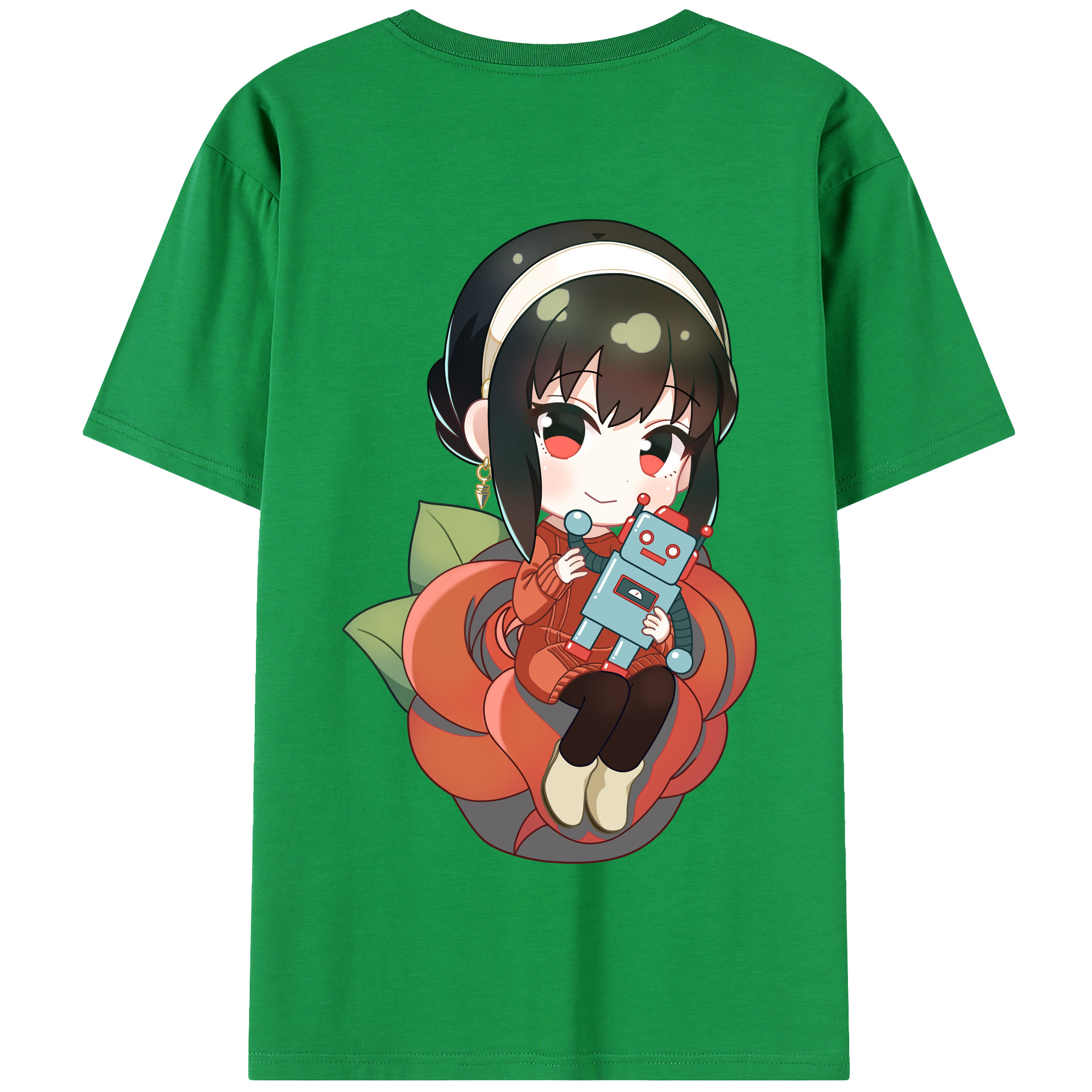 （画像用） SPY×FAMILY间谍家家酒 綿100％半袖Tシャツ（背面プリント）