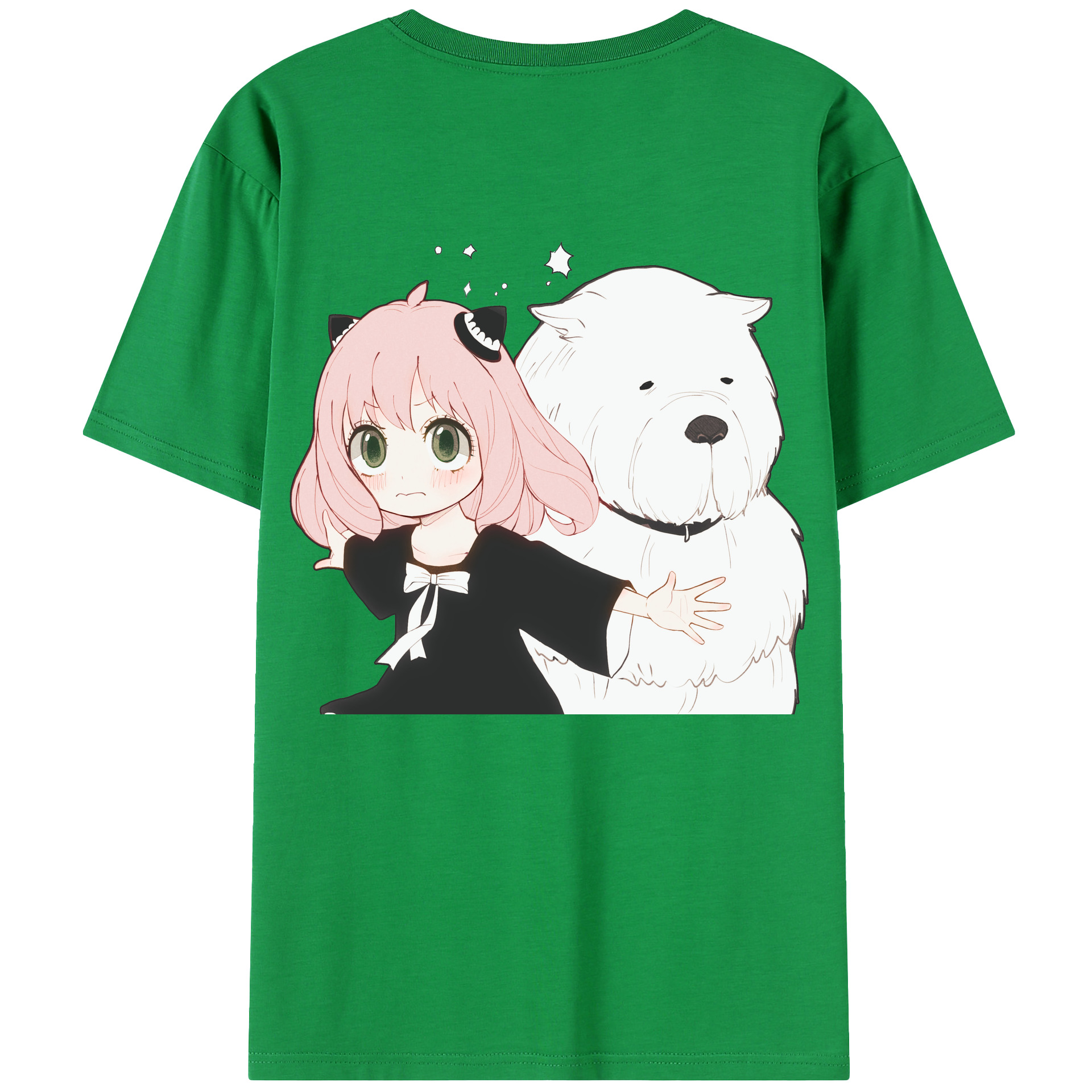 （画像用） SPY×FAMILY间谍家家酒 綿100％半袖Tシャツ（背面プリント）
