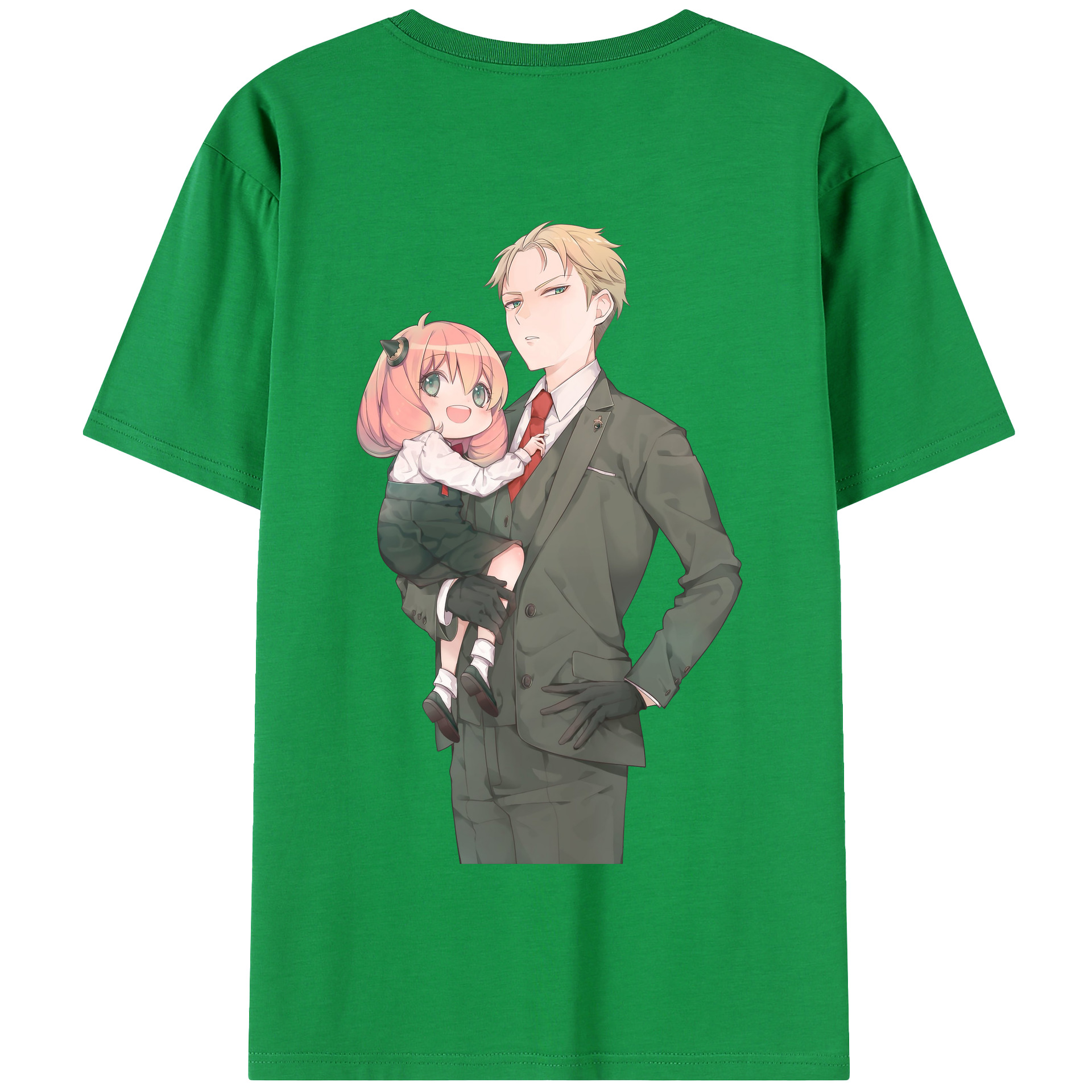 （画像用） SPY×FAMILY间谍家家酒 綿100％半袖Tシャツ（背面プリント）