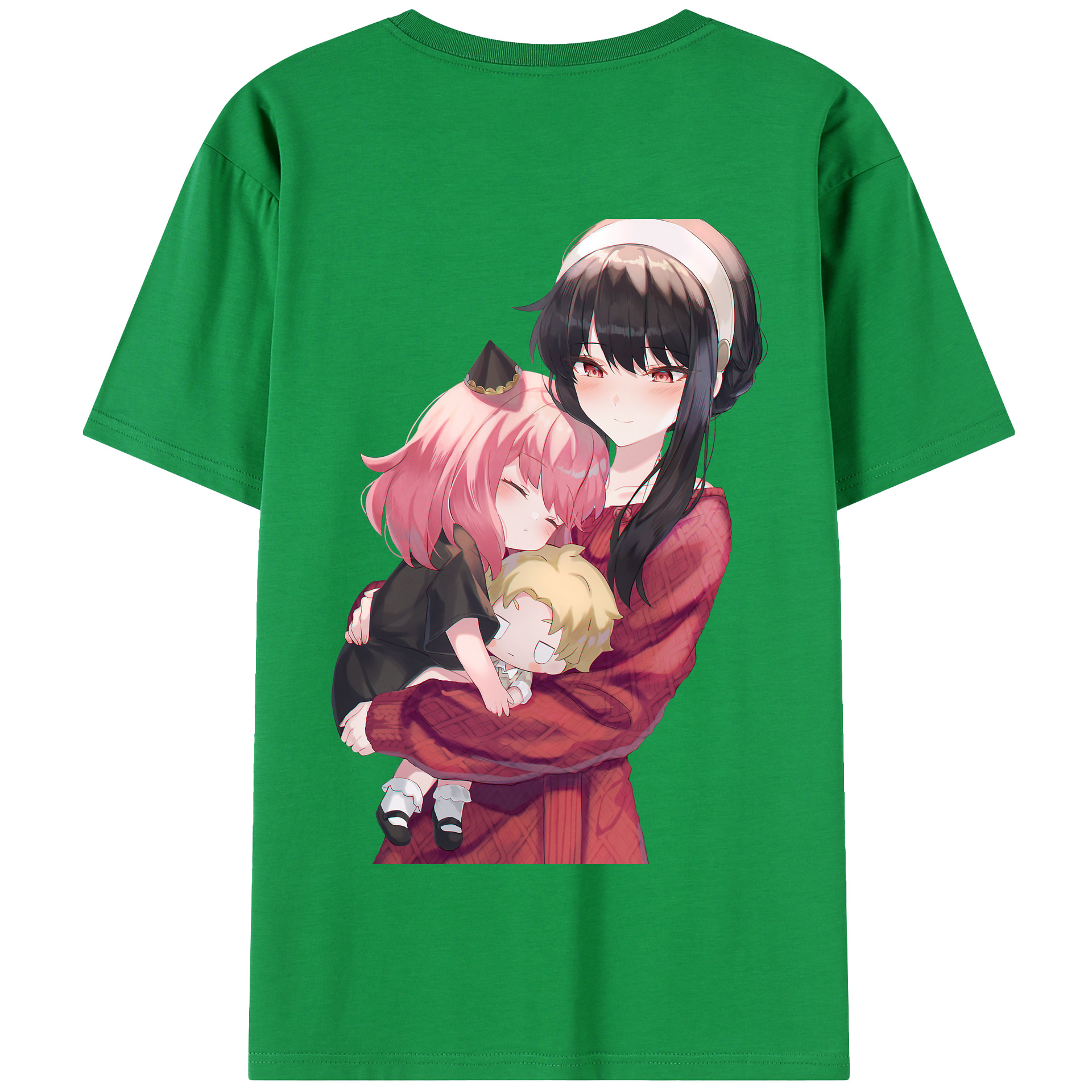 （画像用） SPY×FAMILY间谍家家酒 綿100％半袖Tシャツ（背面プリント）
