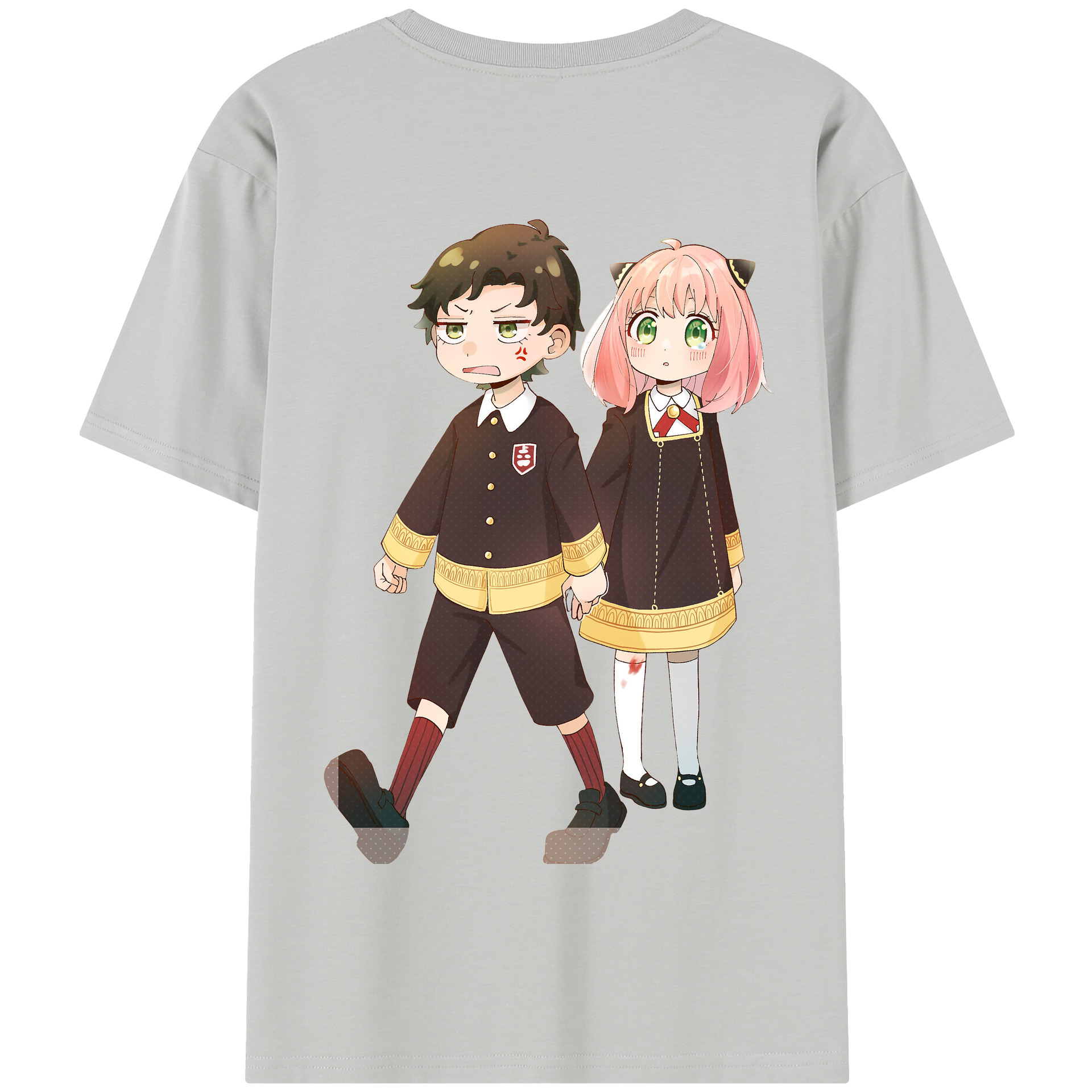 （画像用） SPY×FAMILY间谍家家酒 綿100％半袖Tシャツ（背面プリント）