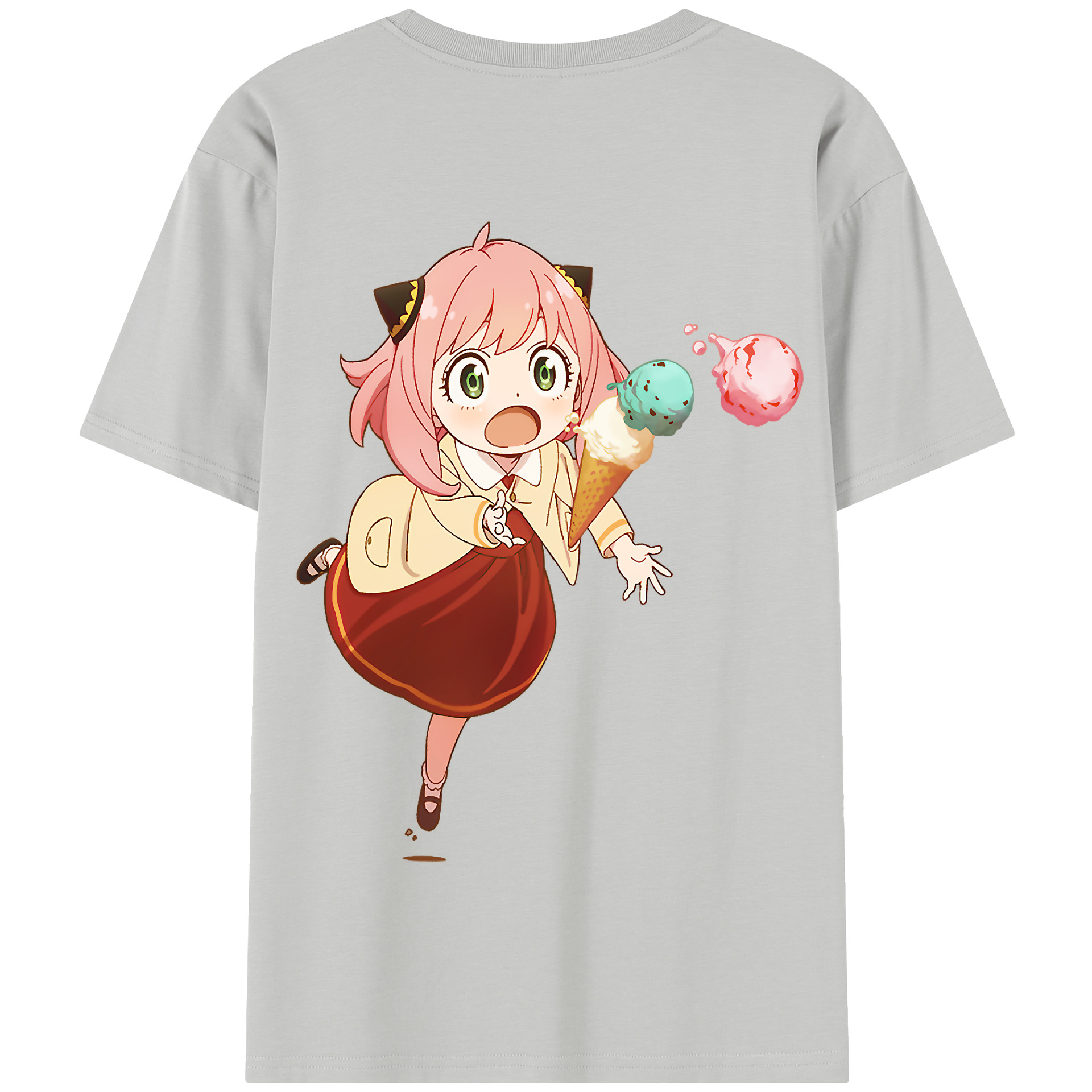 （画像用） SPY×FAMILY间谍家家酒 綿100％半袖Tシャツ（背面プリント）