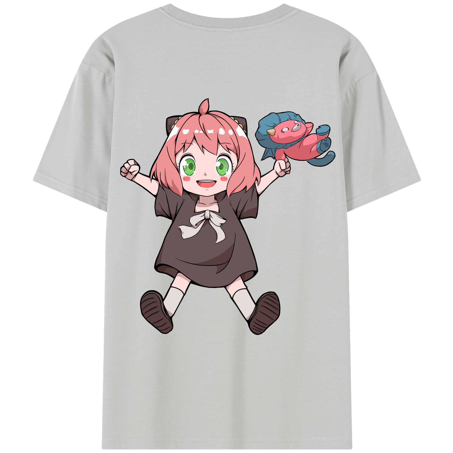 （画像用） SPY×FAMILY间谍家家酒 綿100％半袖Tシャツ（背面プリント）