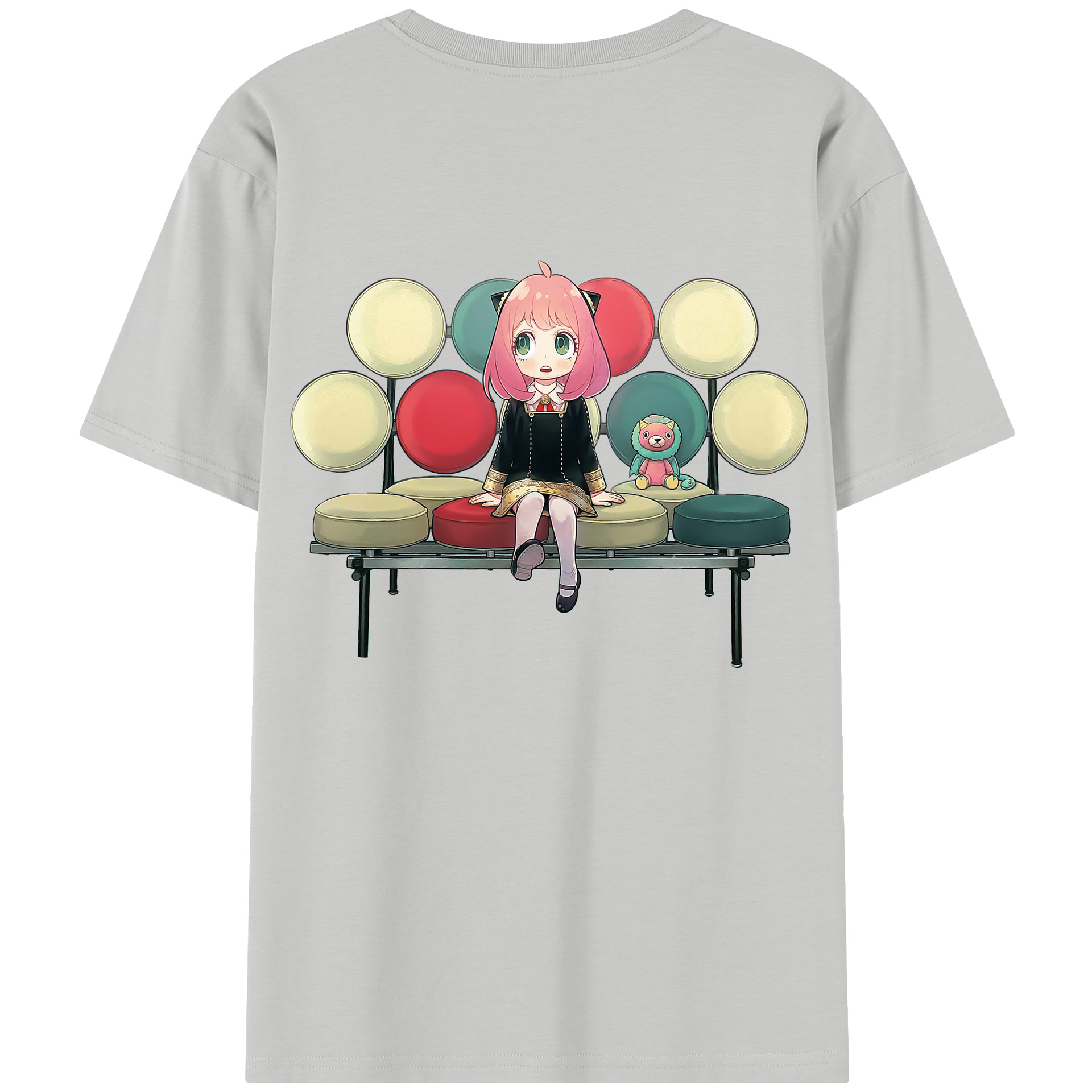 （画像用） SPY×FAMILY间谍家家酒 綿100％半袖Tシャツ（背面プリント）