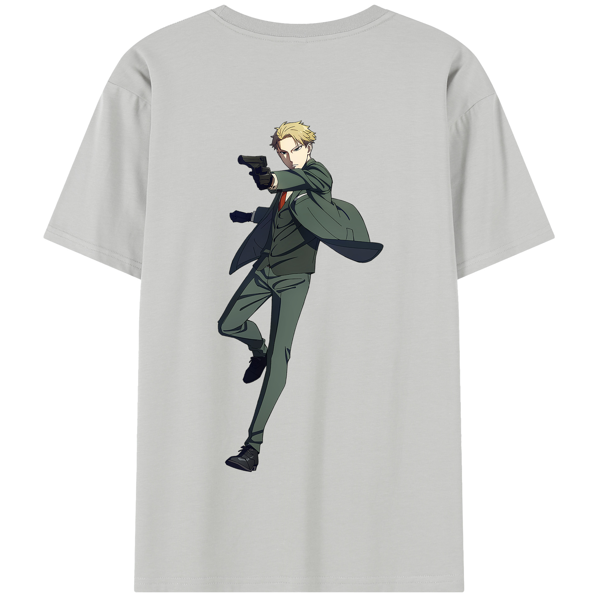 （画像用） SPY×FAMILY间谍家家酒 綿100％半袖Tシャツ（背面プリント）